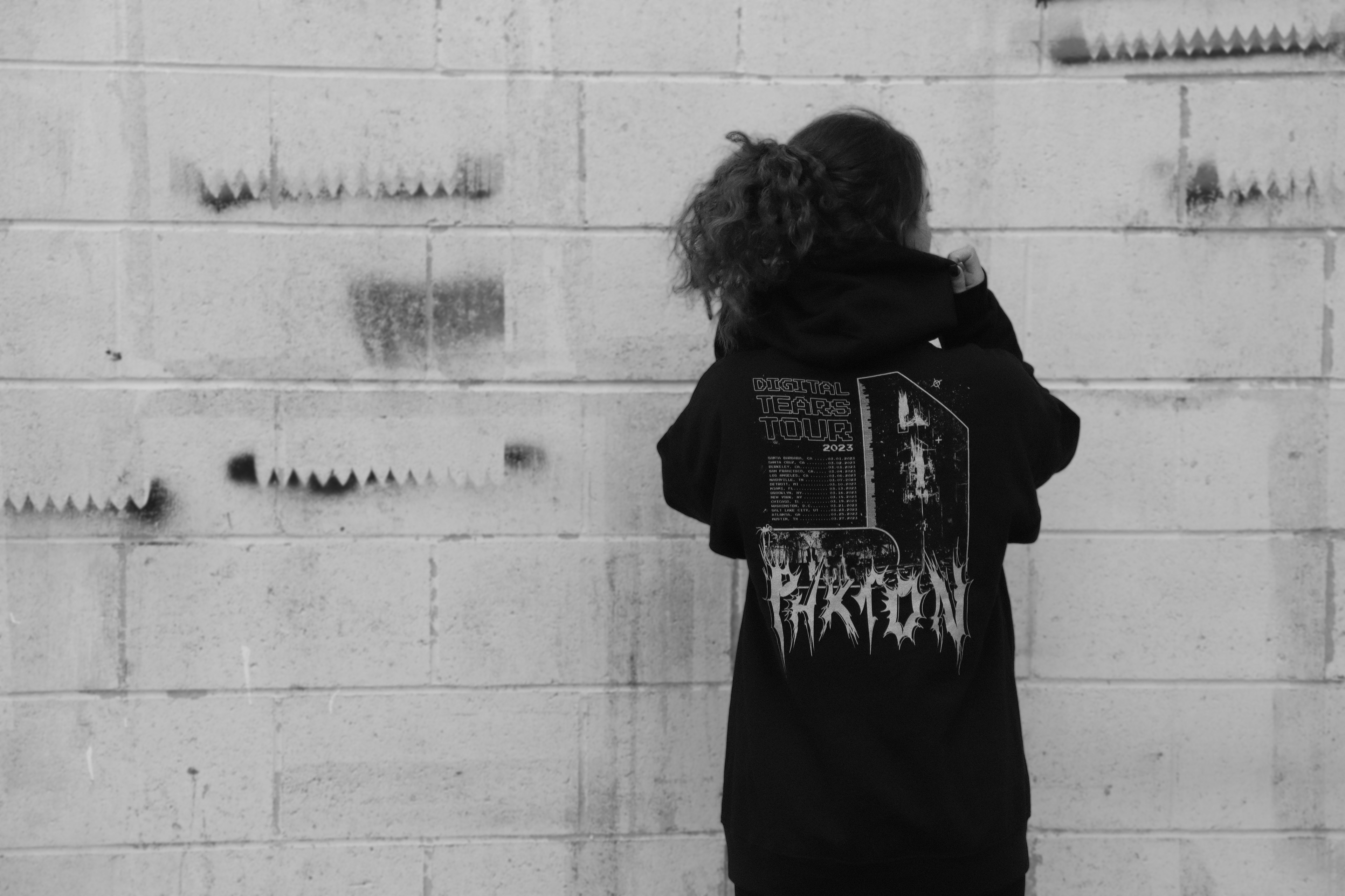 Hoodie #1 model shot
