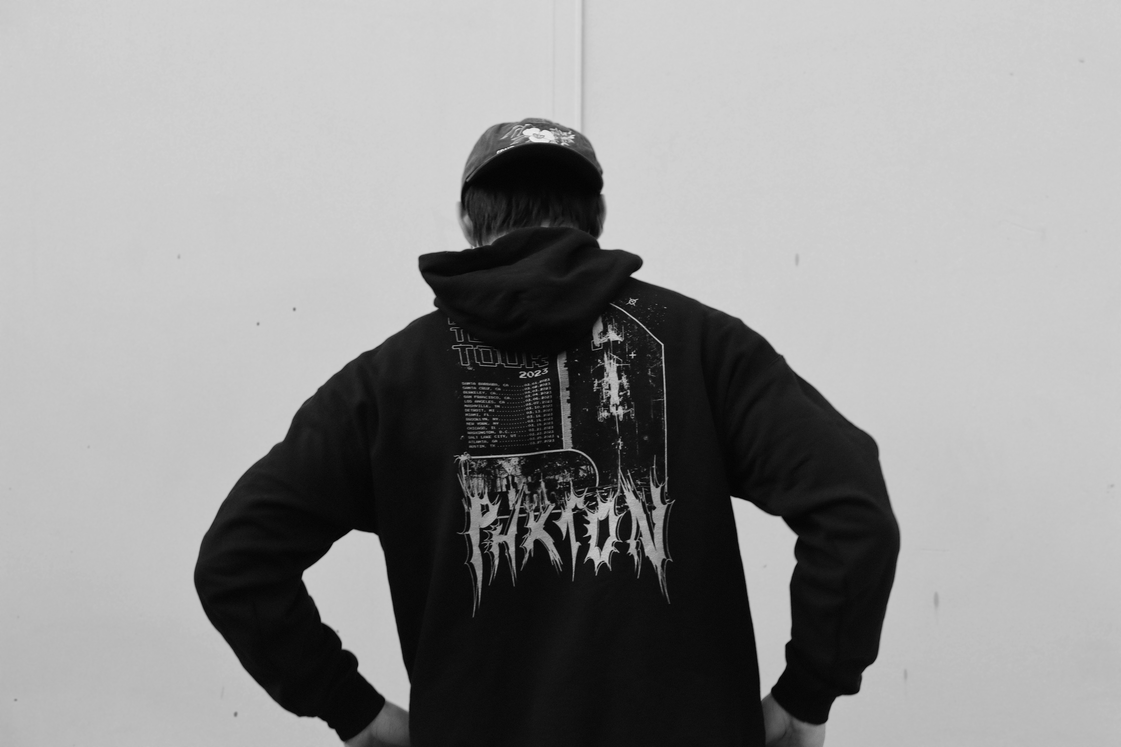Hoodie #1 model shot