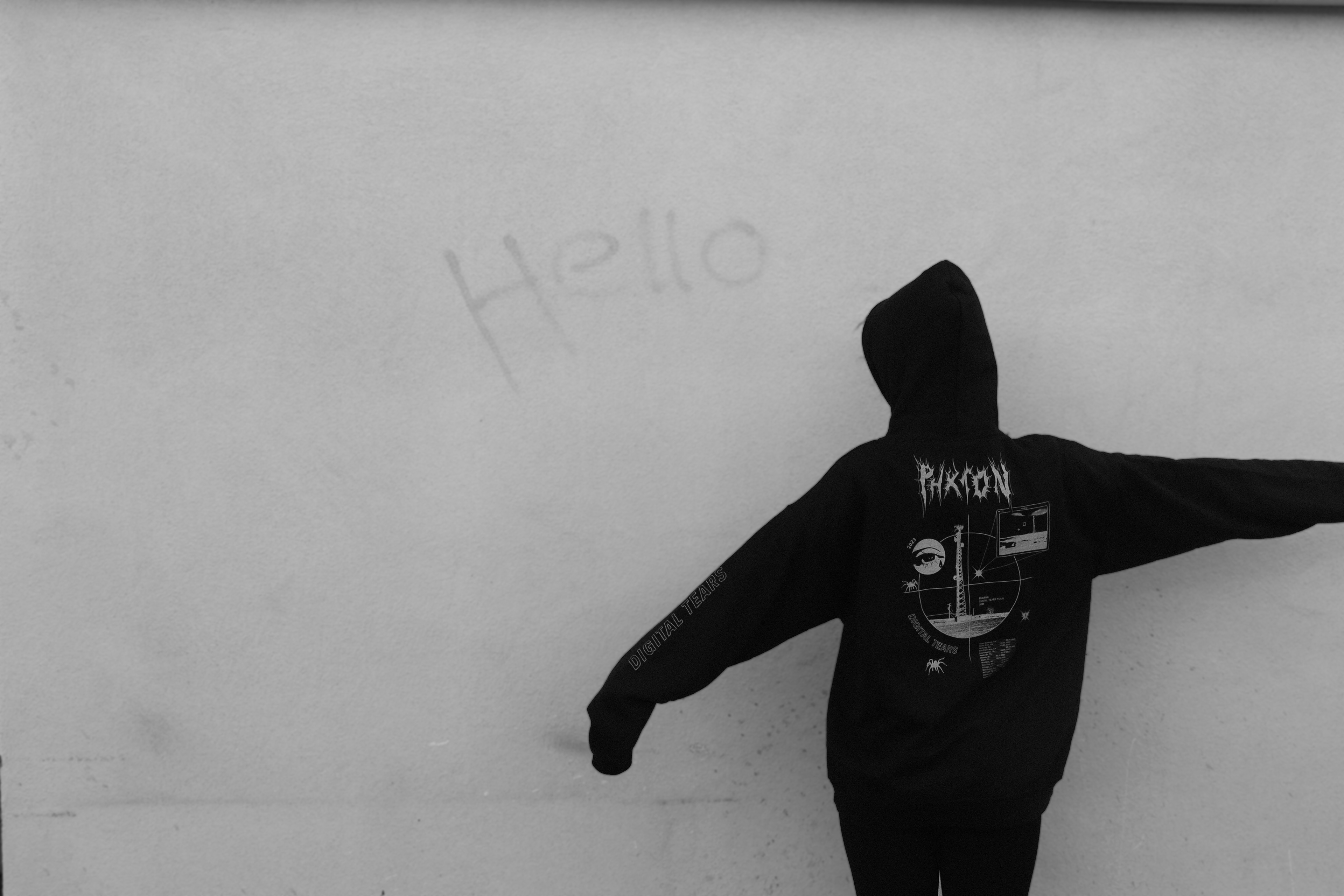 Hoodie #2 model shot
