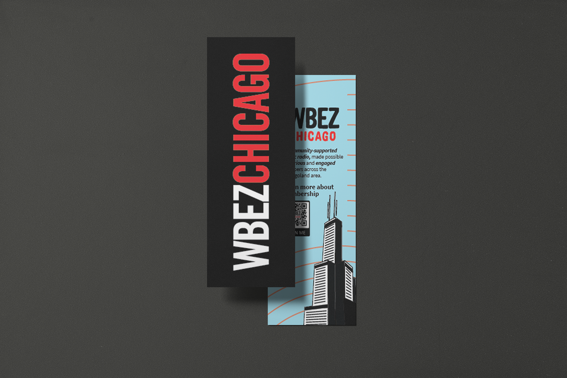 Amplification is at the heart of what WBEZ strives for. What better way to demonstrate that amplification than with radio waves that echo past the Willis Tower.