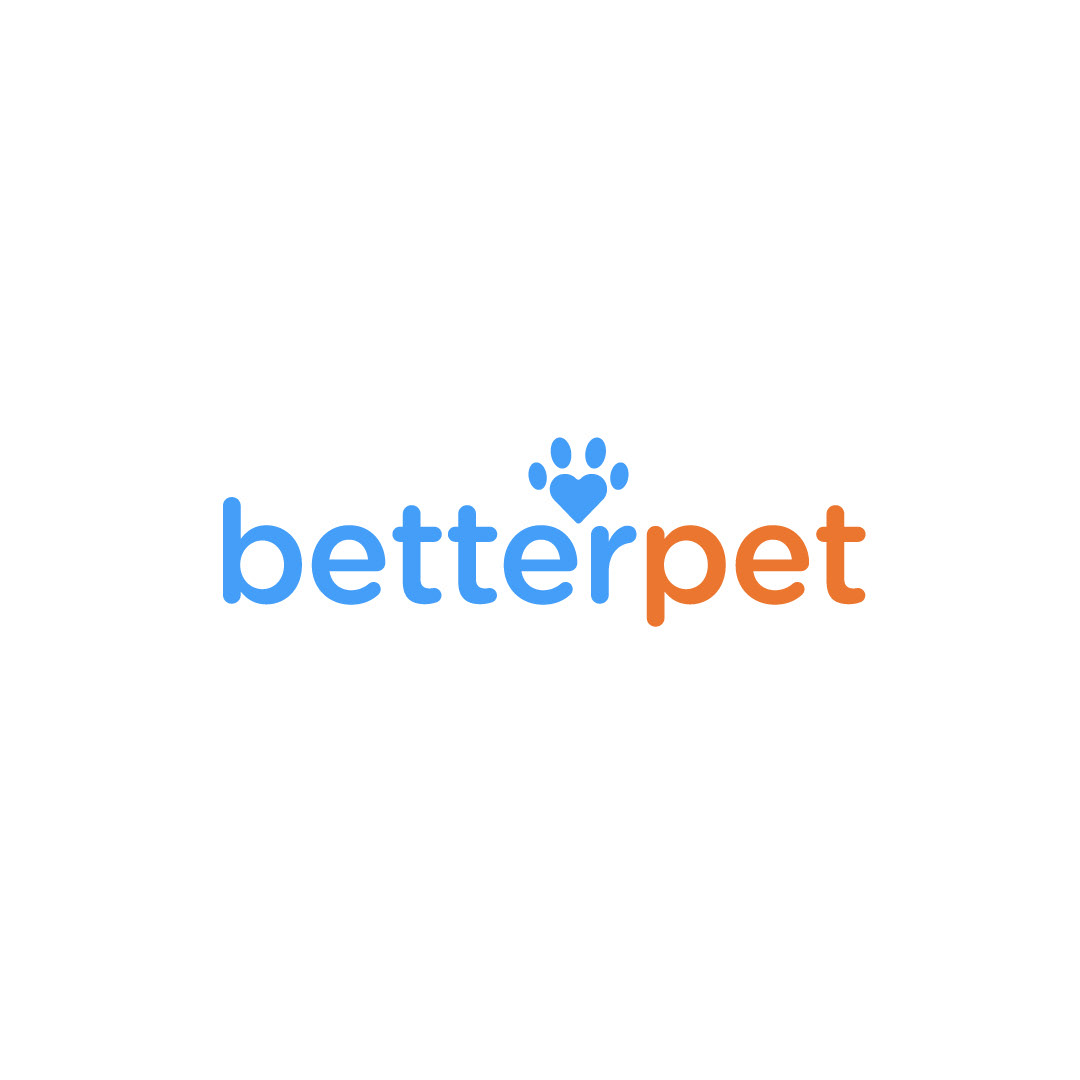 Logo for betterpet, a pet health supplement service company designed to improve your pets health. @betterpethealth