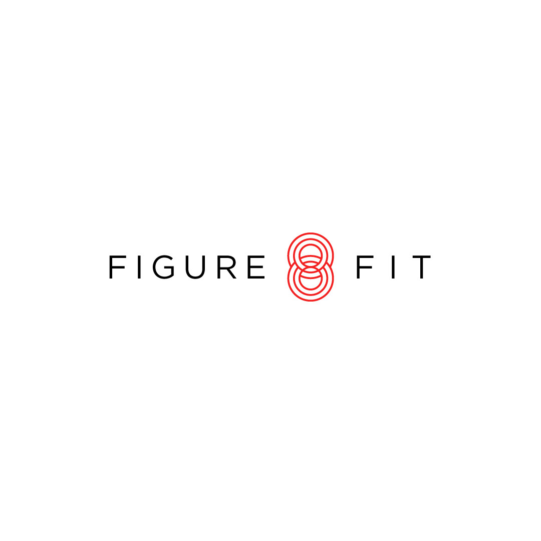 Logo for Figure 8 Fit, a brand that supplies home-workout equipment.