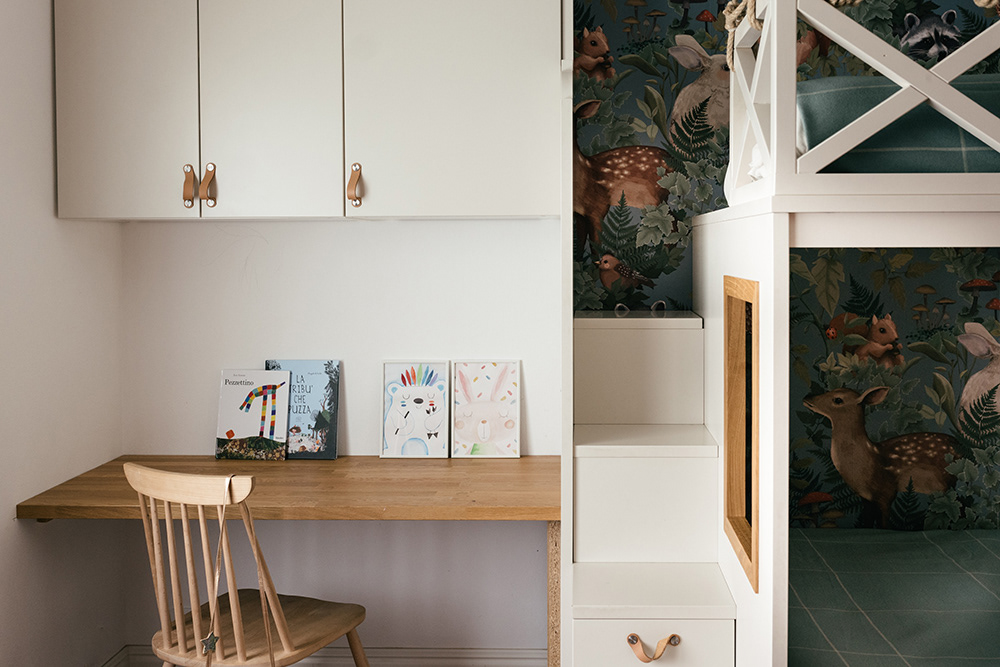 camera bambini - fotografia di interni Brescia