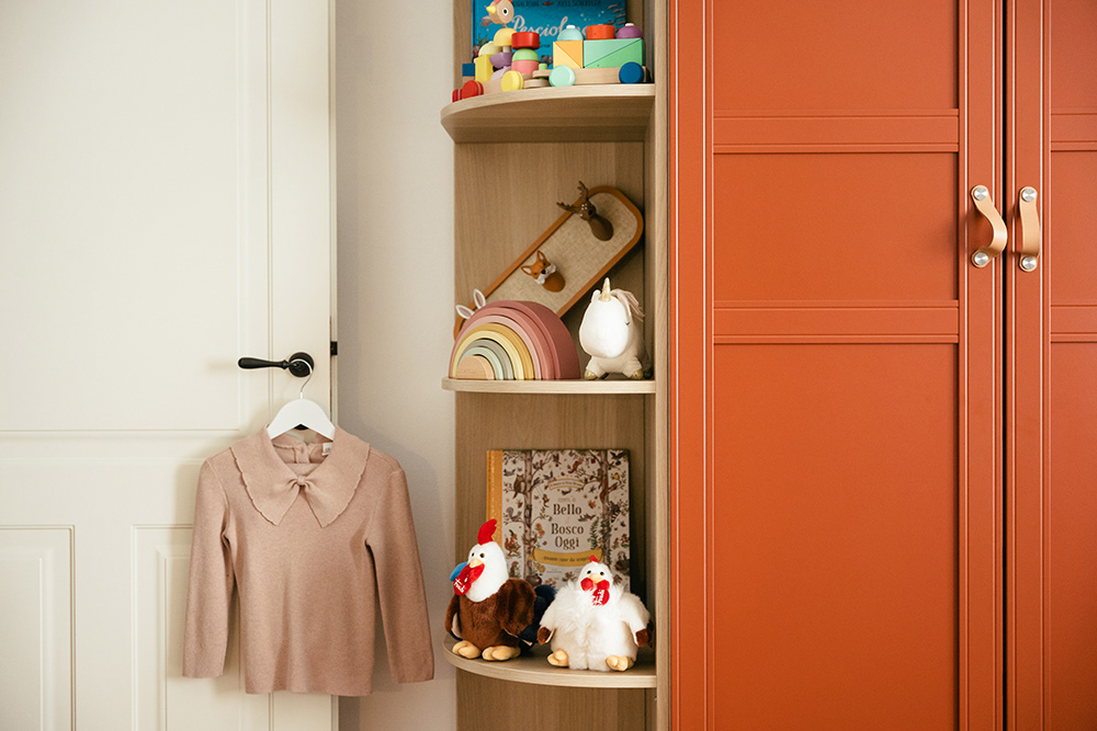 dettaglio camera bambini - interior Barbara Schiavi