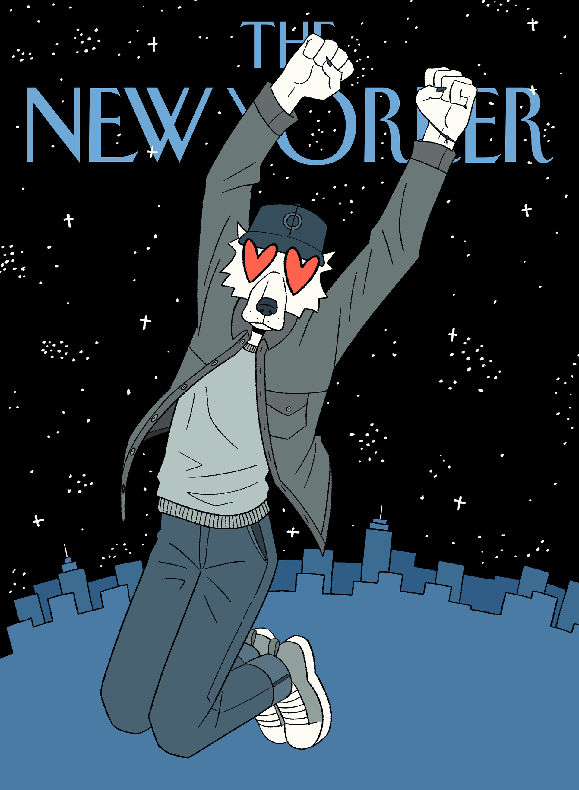 Faux New Yorker Cover - Schoolwork