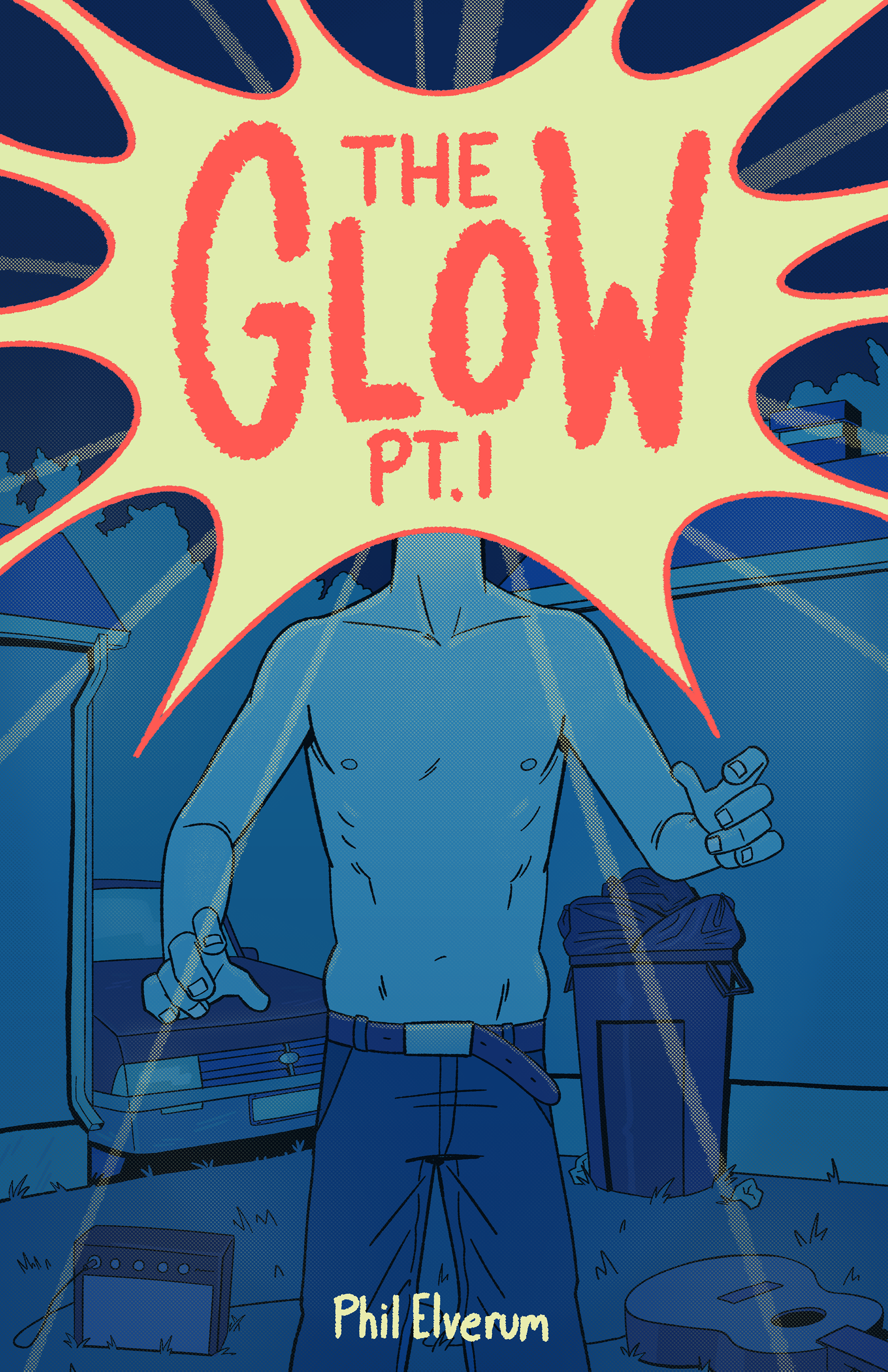 The Glow Pt. 1 Faux Book Cover - Schoolwork