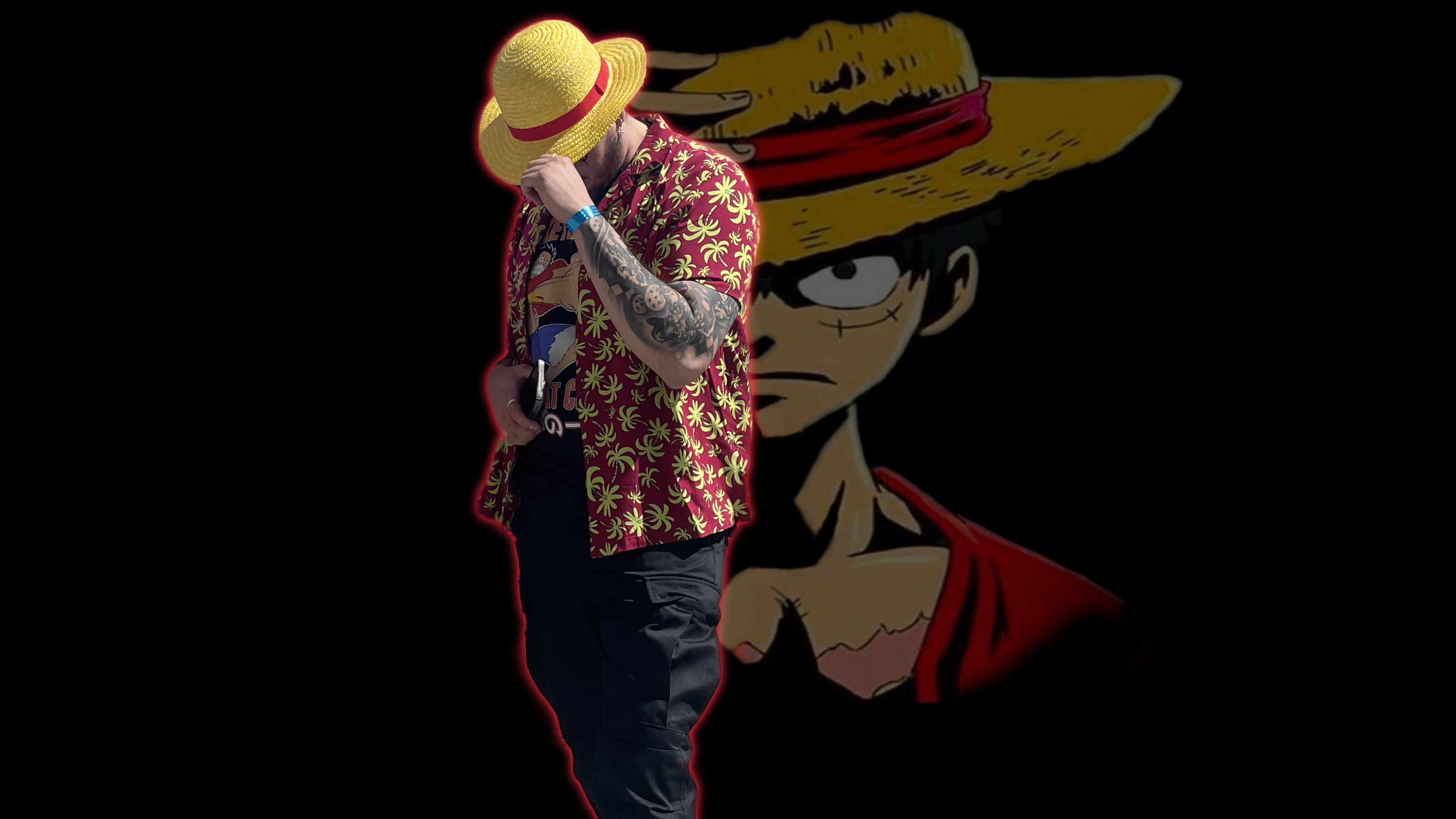 My friend loves One Piece so I made him a little something