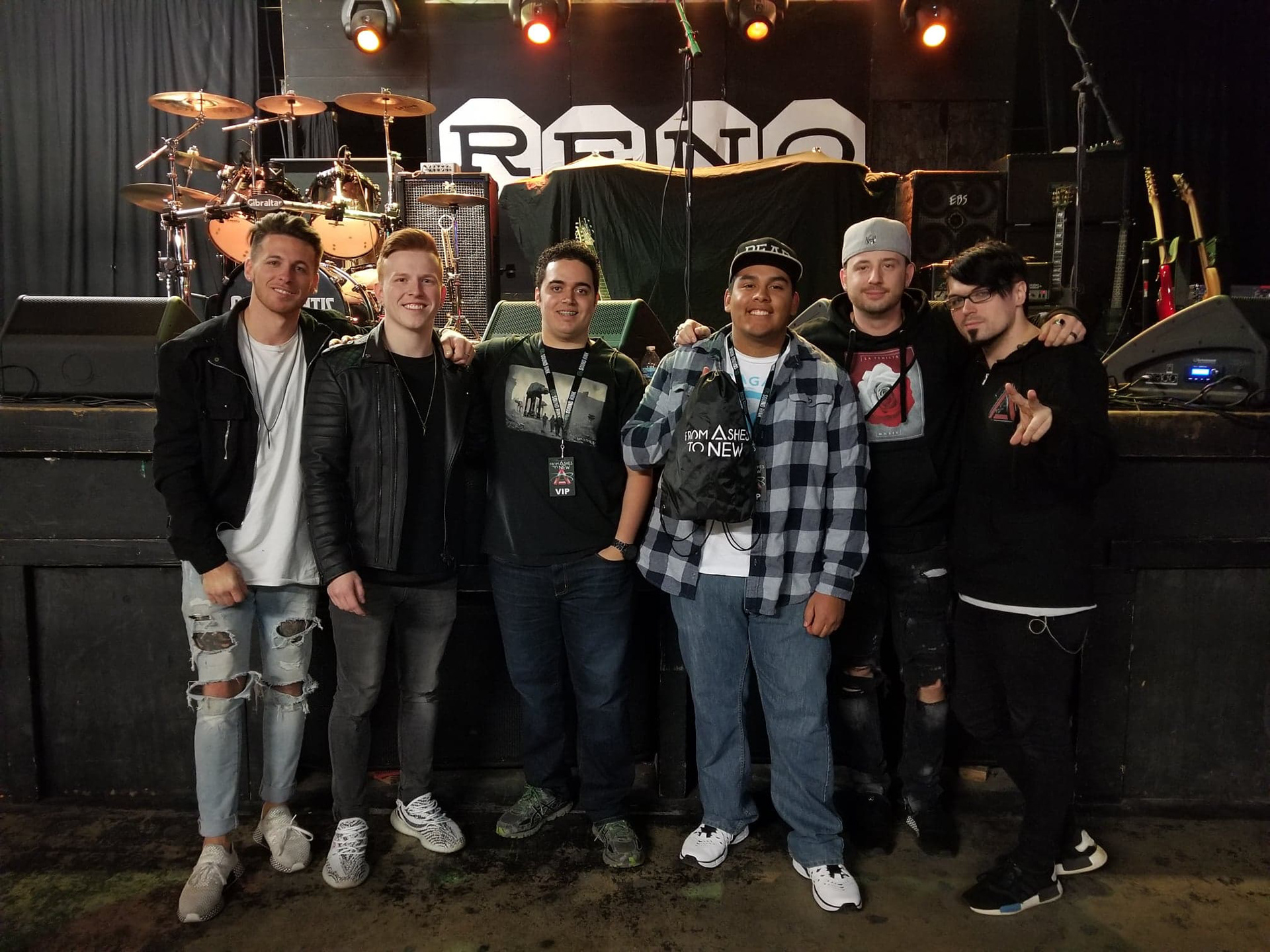 From Ashes to New (Band), Robert (My friend), and I Reno NV 2018