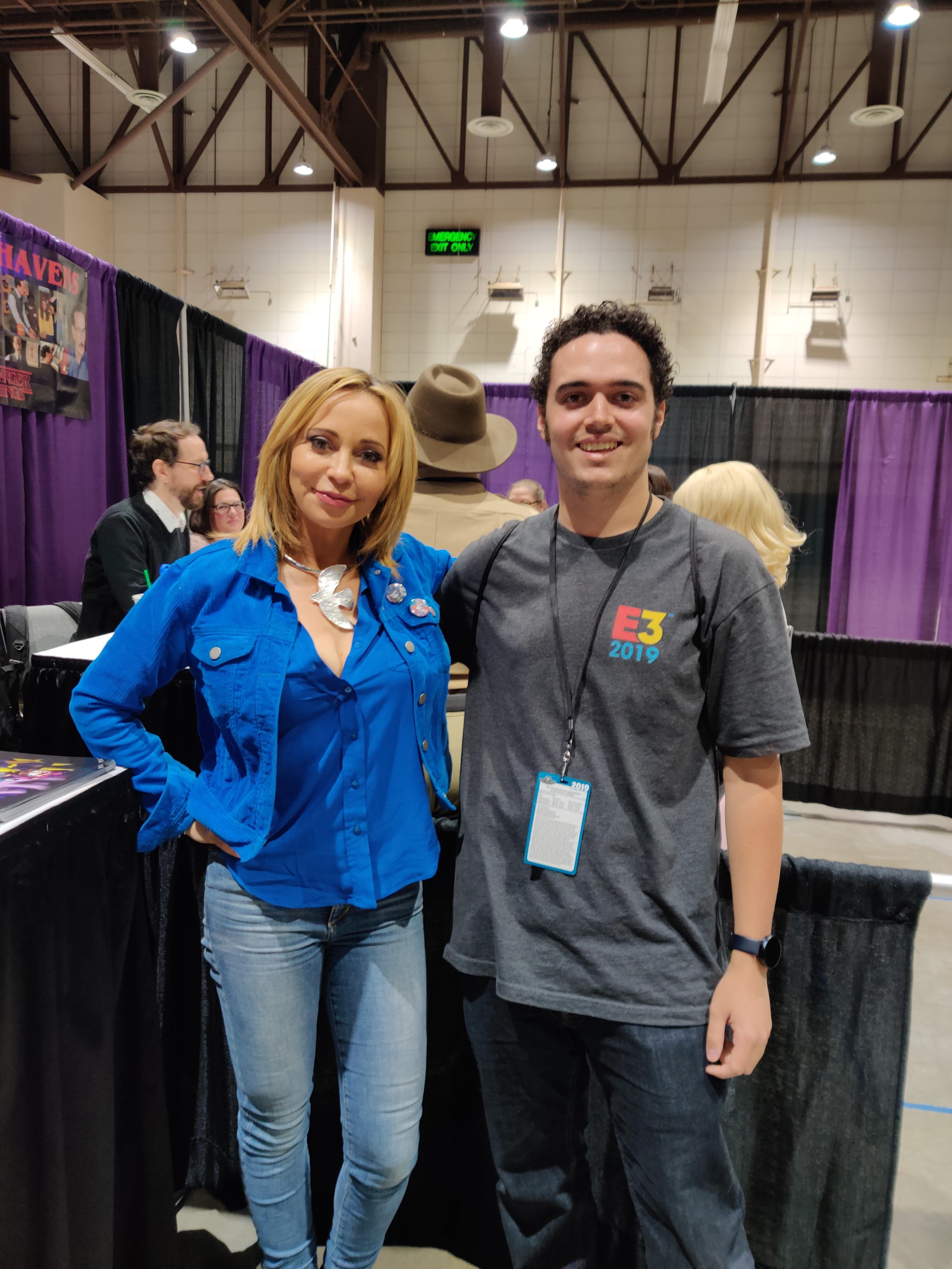 Tara Strong (Actress) & I at Reno Pop Culture Con 2019