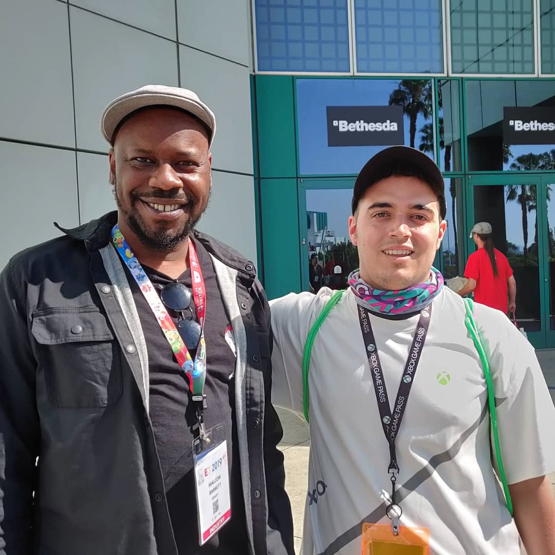 Malcolm Barrett (Actor) & I E3 2019