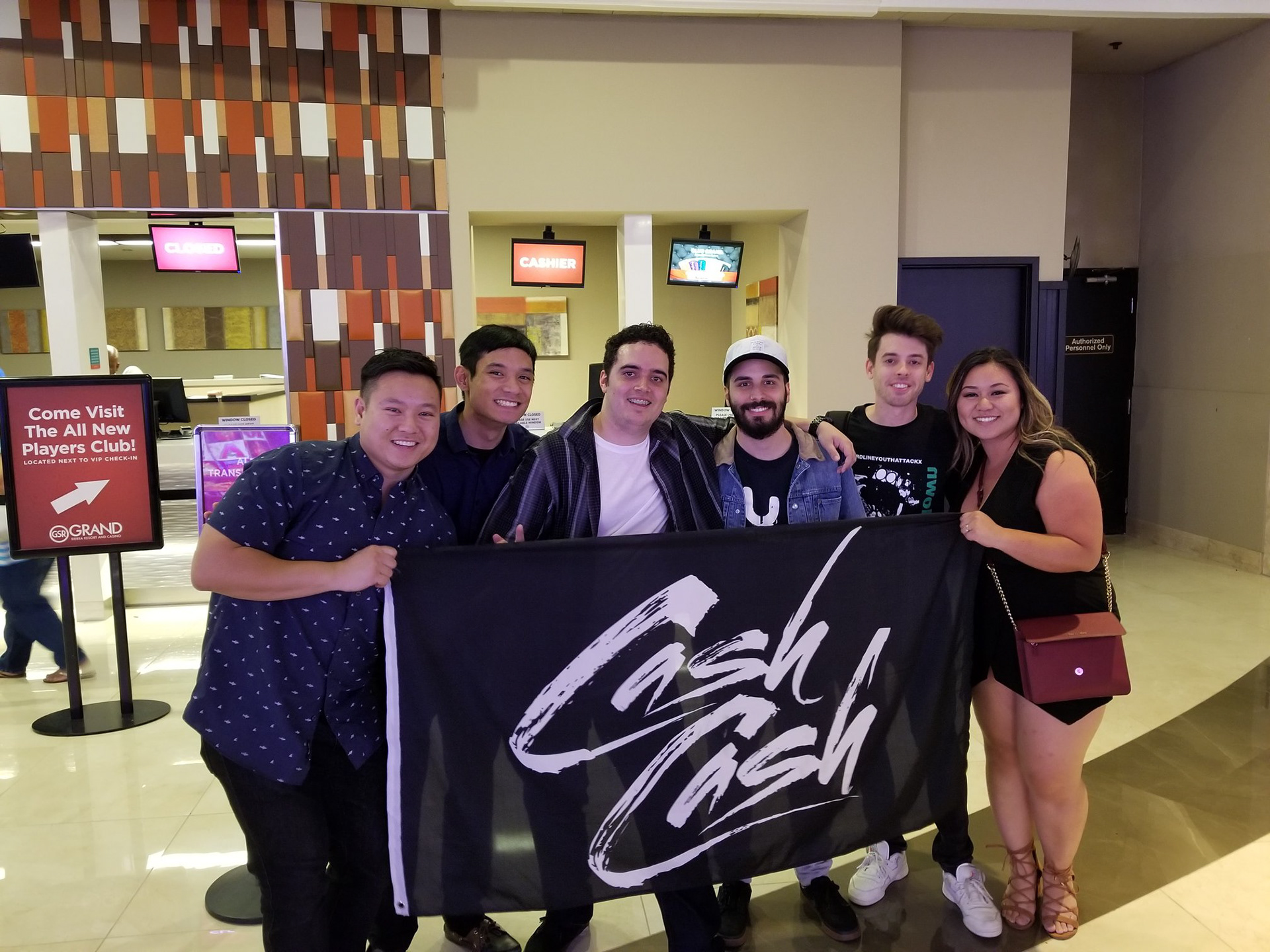 Cash Cash (DJs) & a group of awesome people