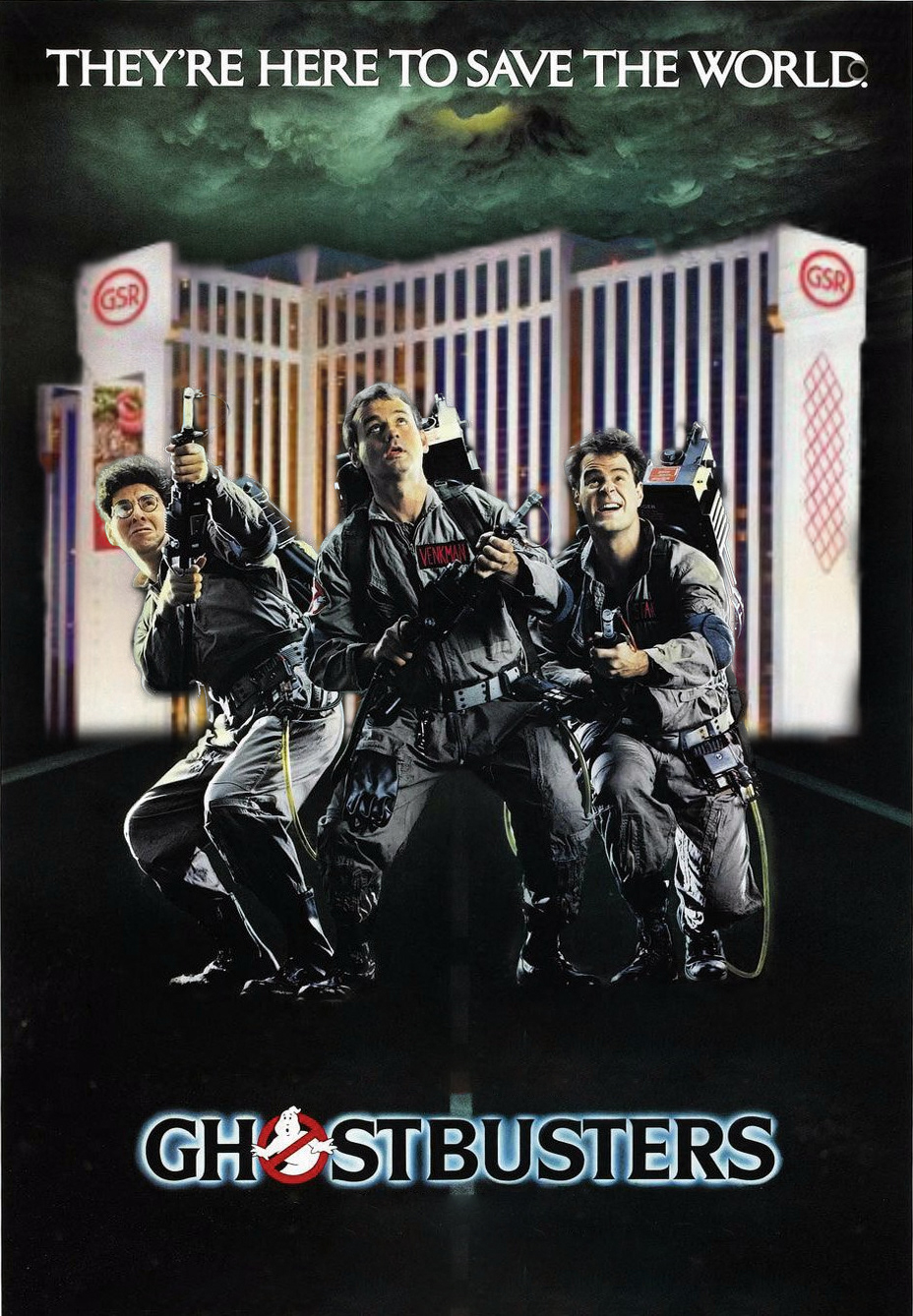 Poster I made to send to my friends saying we were seeing the live GhostBusters orchestra