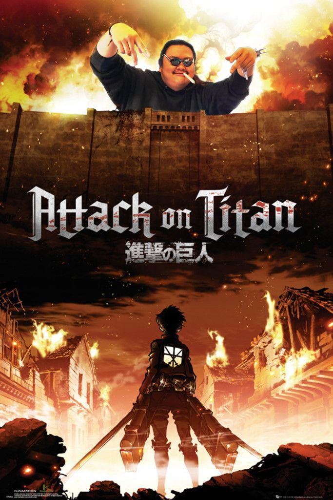 A parody of AoT featuring my friend