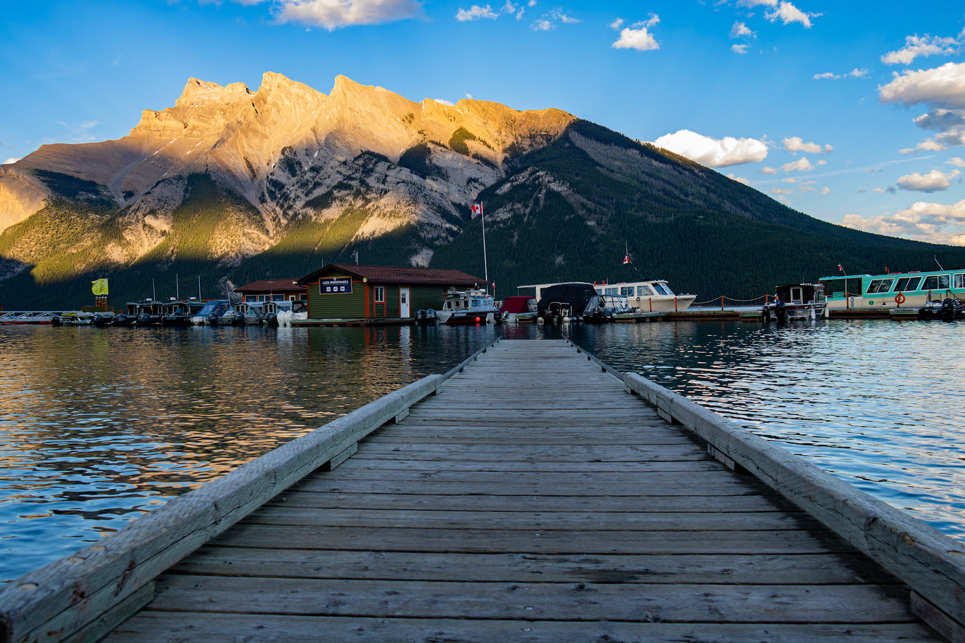 Scenic view of Lake Minnewanka on Saturday (July 13). ARMAAN KHANNA RMO PHOTO