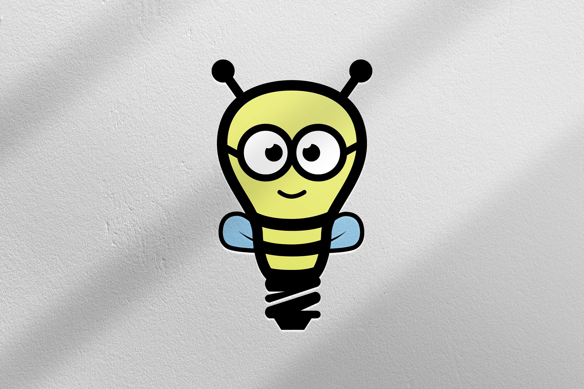 PL Bee Mascot Logo