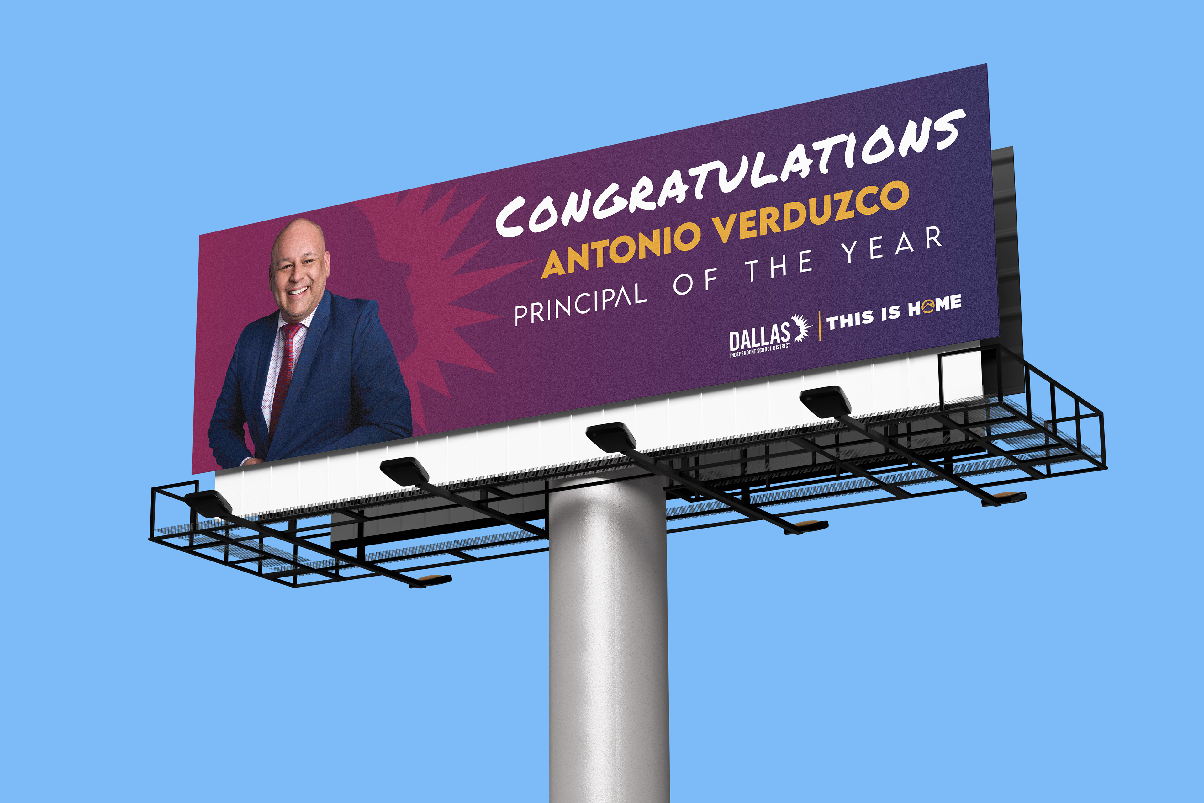 Principal of the Year Billboard