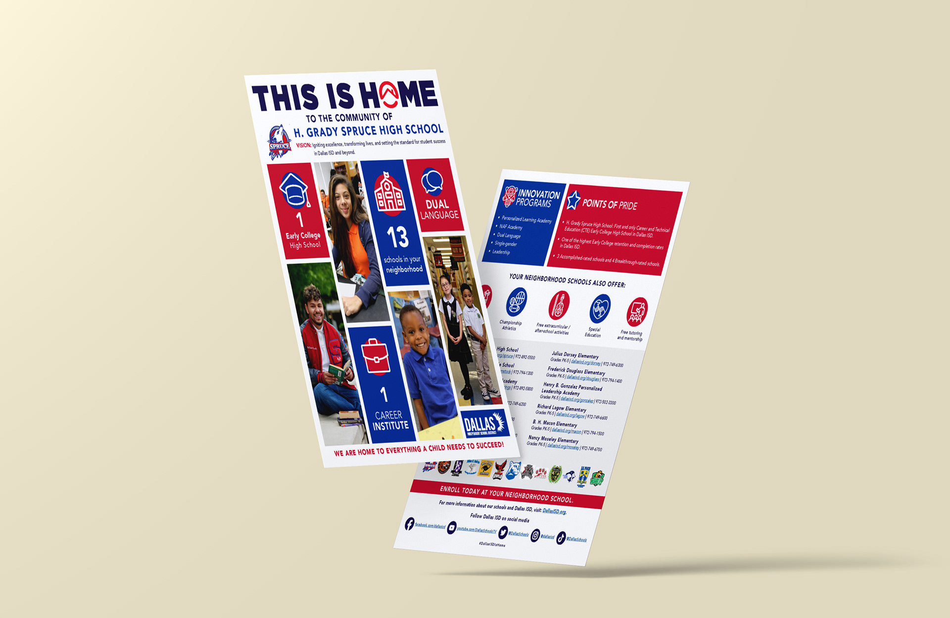 This is Home School Info Flyer