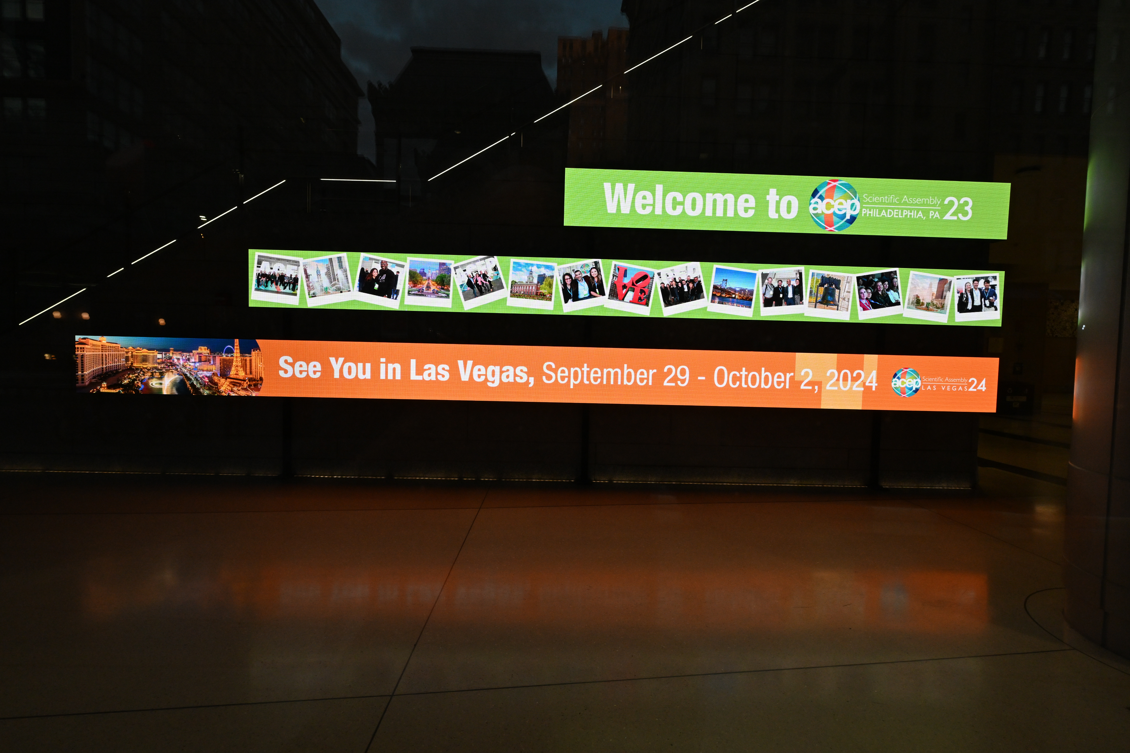 ACEP23 Digital Signage
