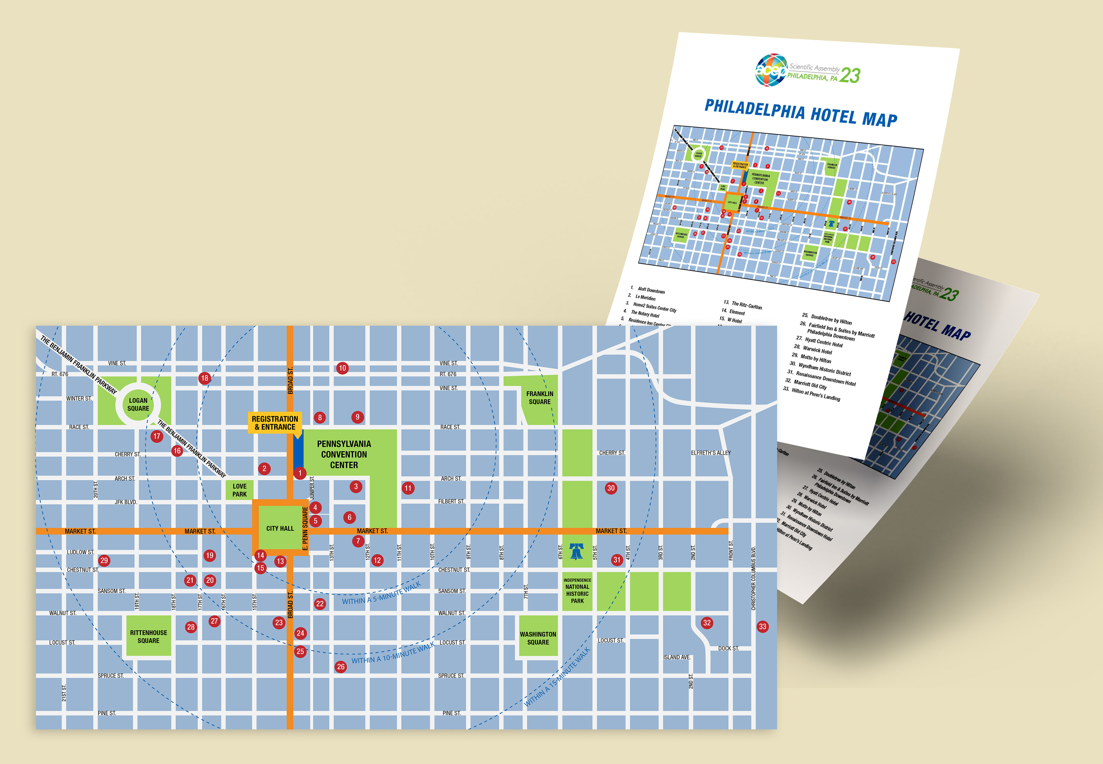 Conference Hotels Map