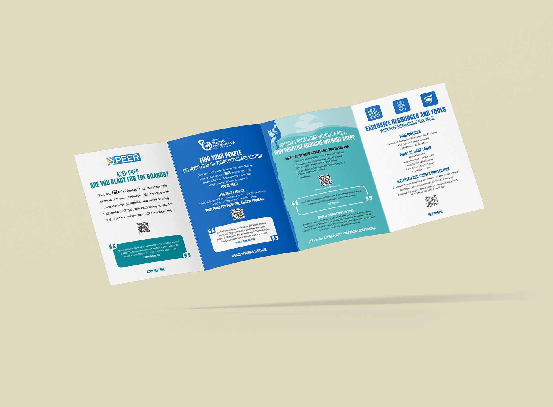 Folded Mailer Inside