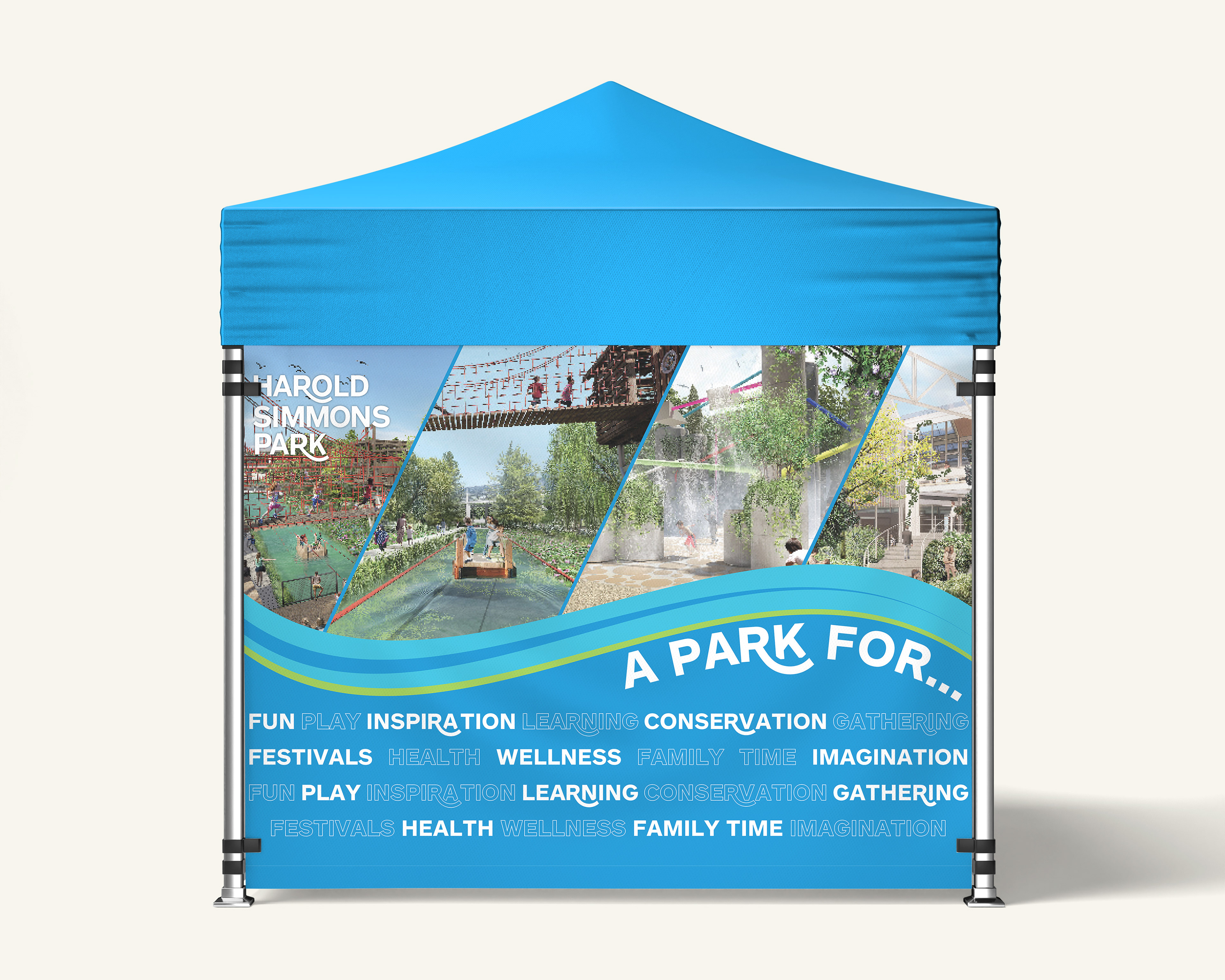 Harold Simmons Park Tent Wall 2