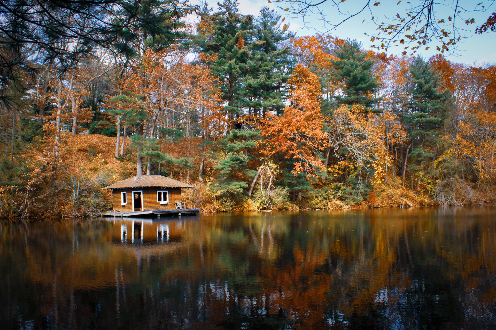 Reflections of the Boat House