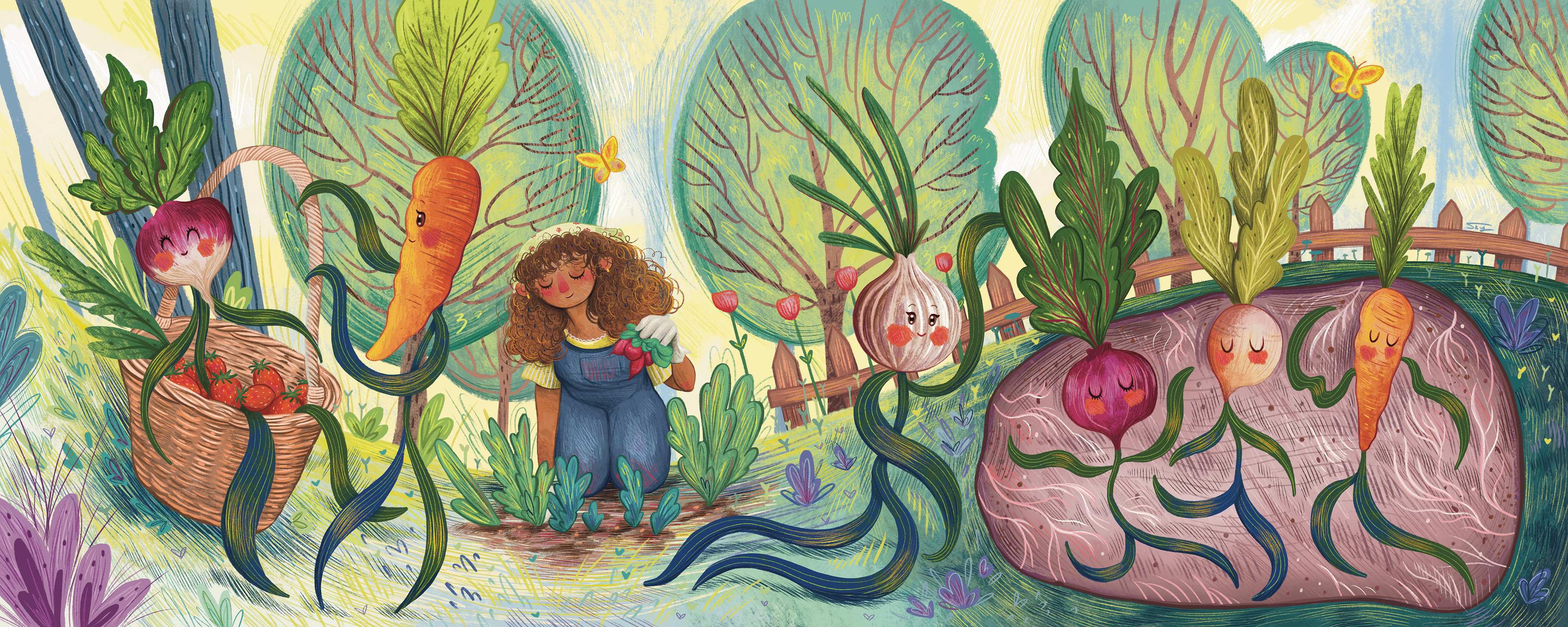 Garden Party ; Procreate 2022