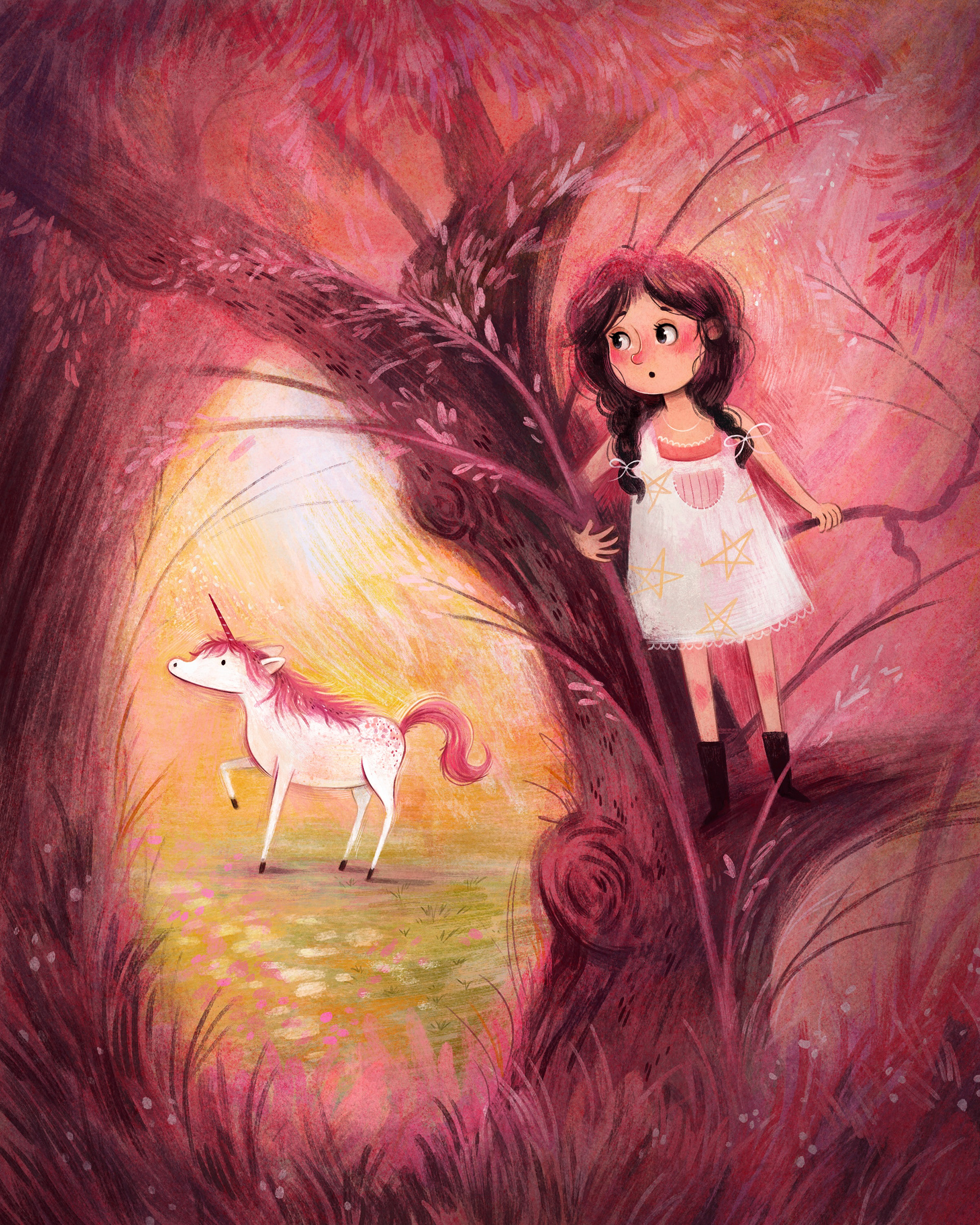 Secrets in the Garden ; Procreate 2024