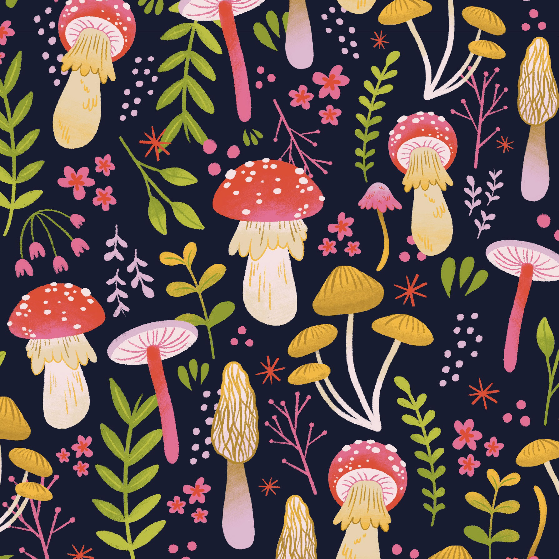 Summer Mushrooms