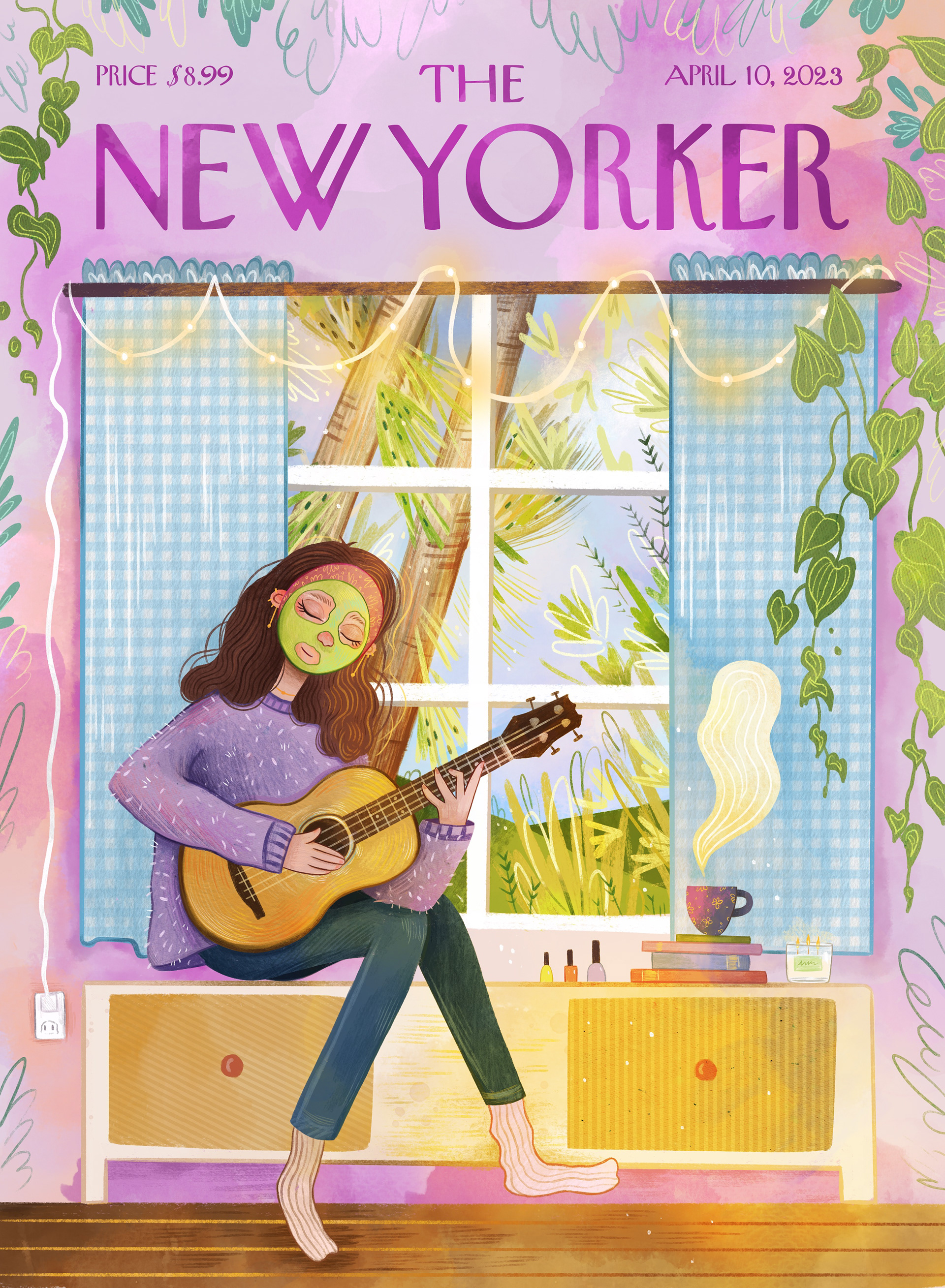 Mock New Yorker ; Procreate & Adobe Photoshop
