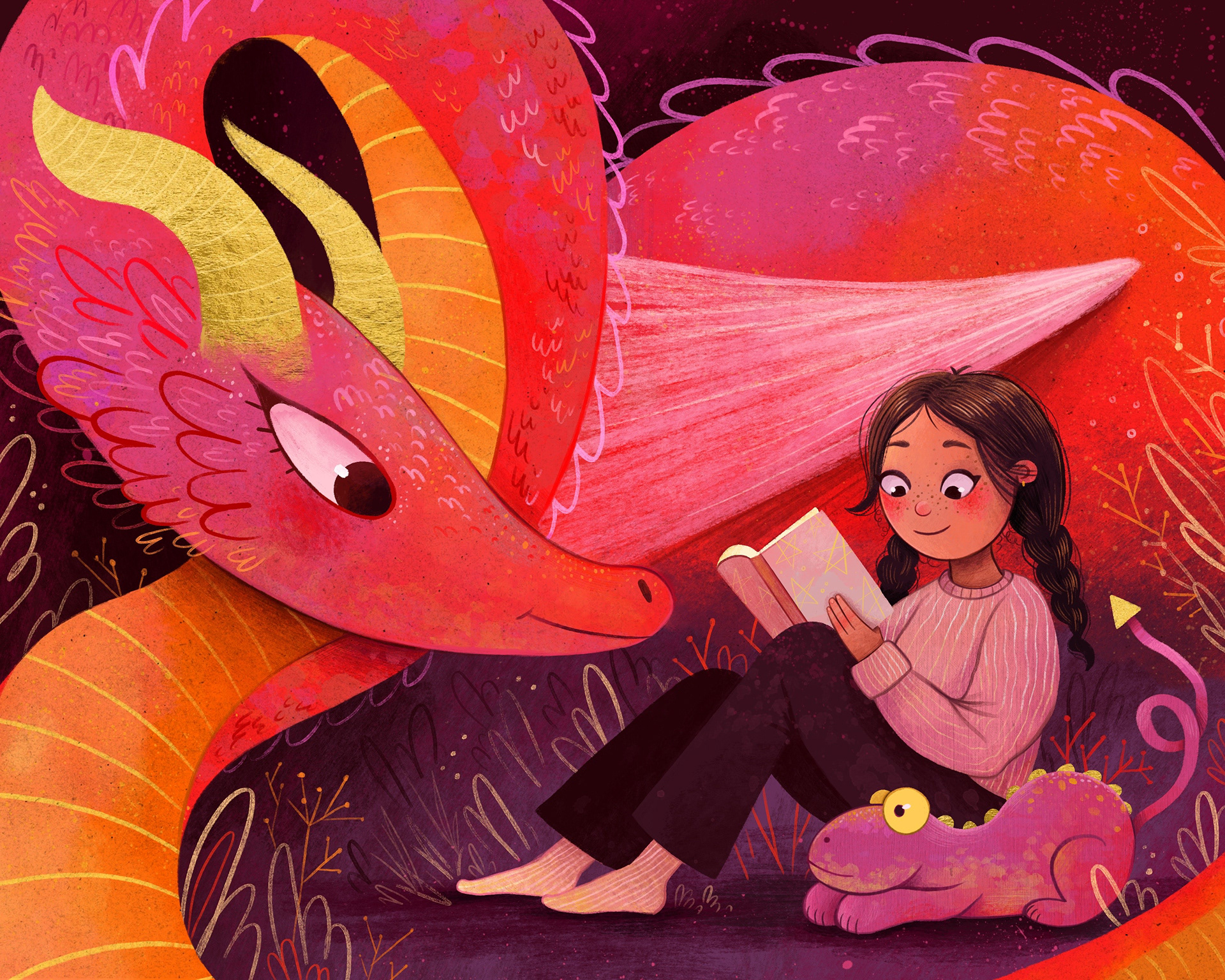 Storytime ; Procreate 2023