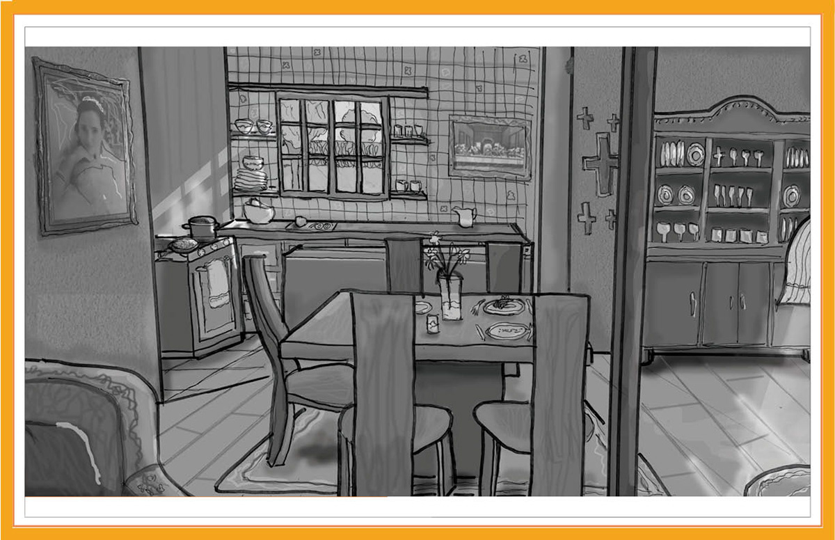Living Room - Concept Art