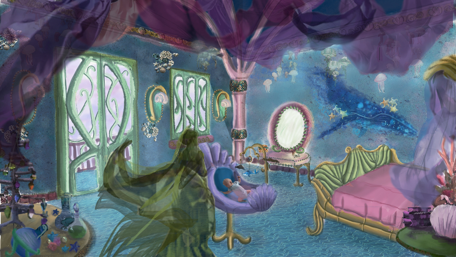 Concept Art - La Bruja's Palace