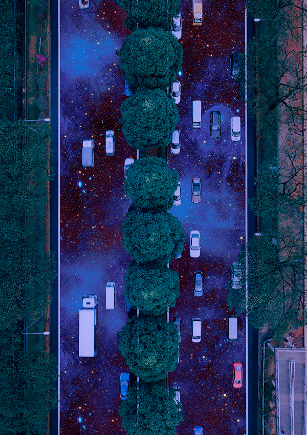 The forgotten world 6  |  Digital collage, Archival pigment print  |  35.5 x 28 cm, 2021