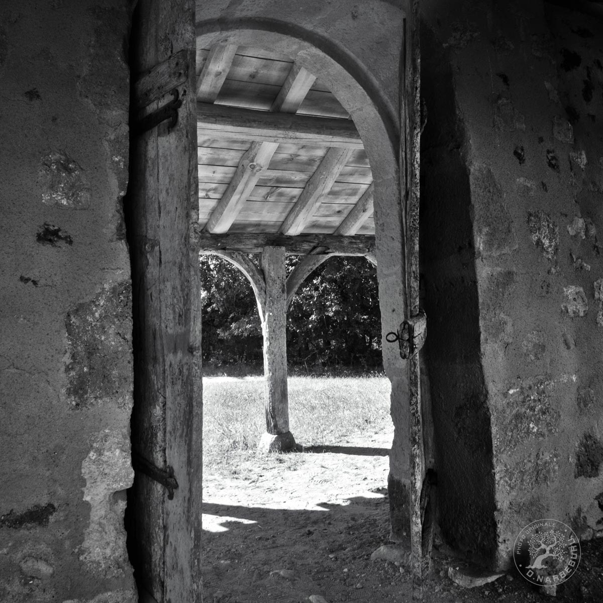 Portail de l'église de Gouts (40)