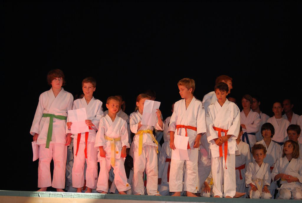 Remise des ceintures, juin 2011