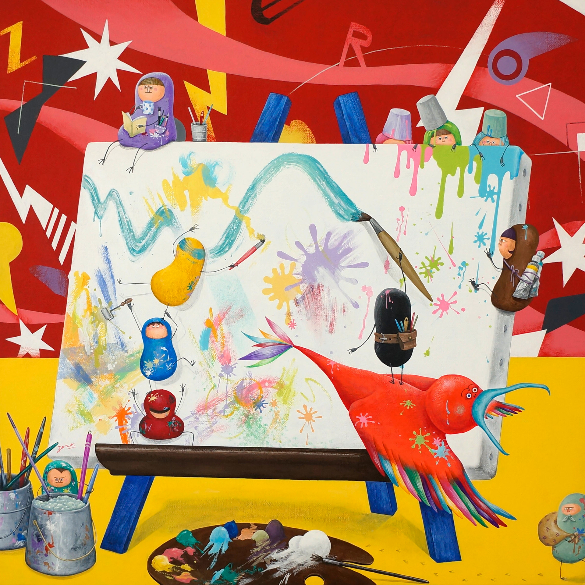 ラクガキ小僧の絵の世界