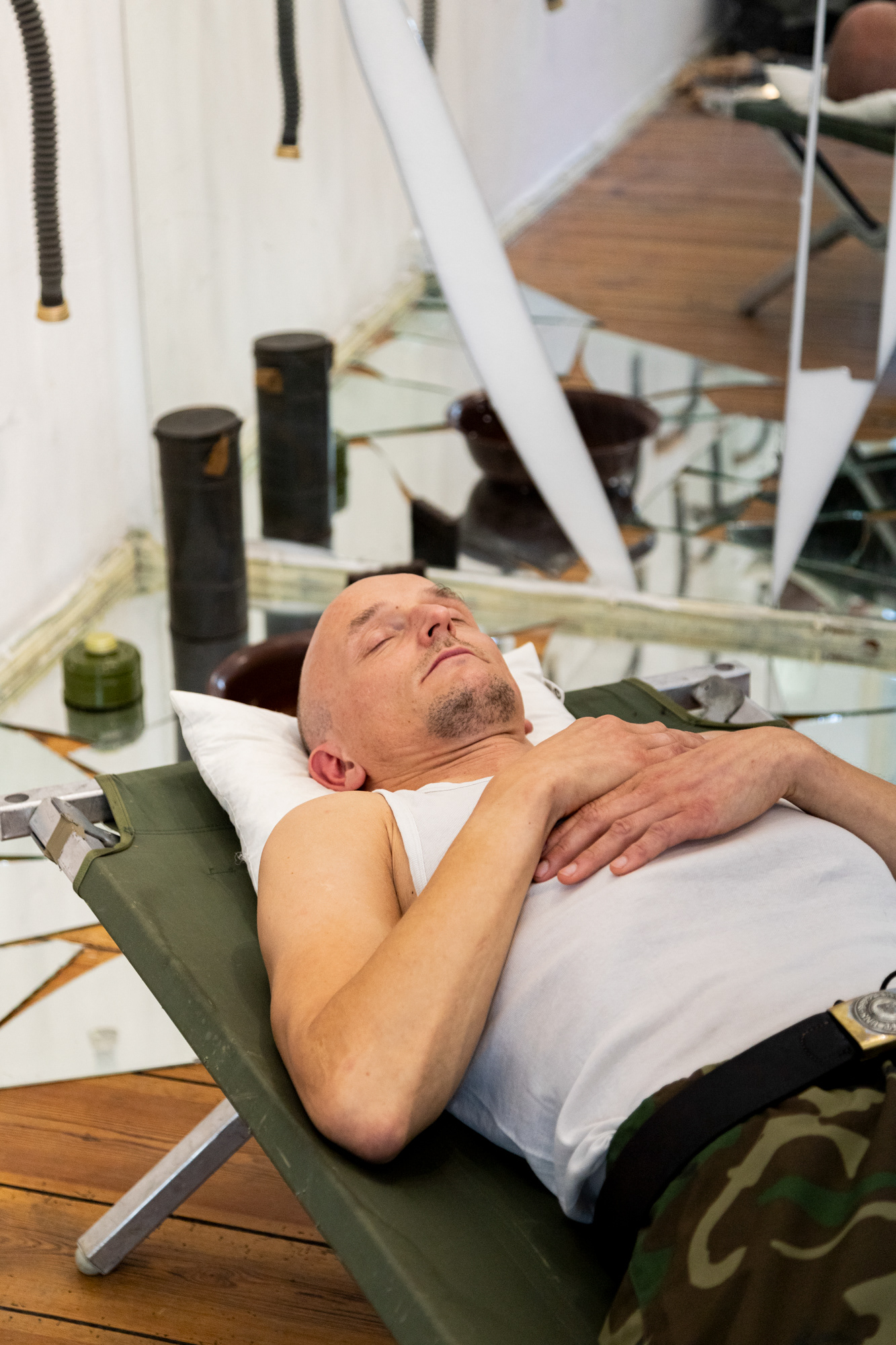 RUHE(N) performance by Frédéric Krauke