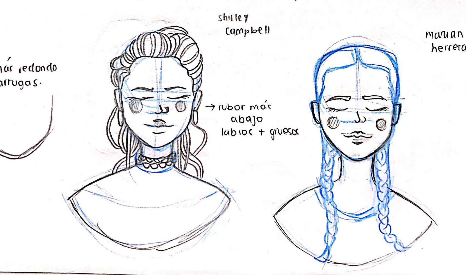 First sketches