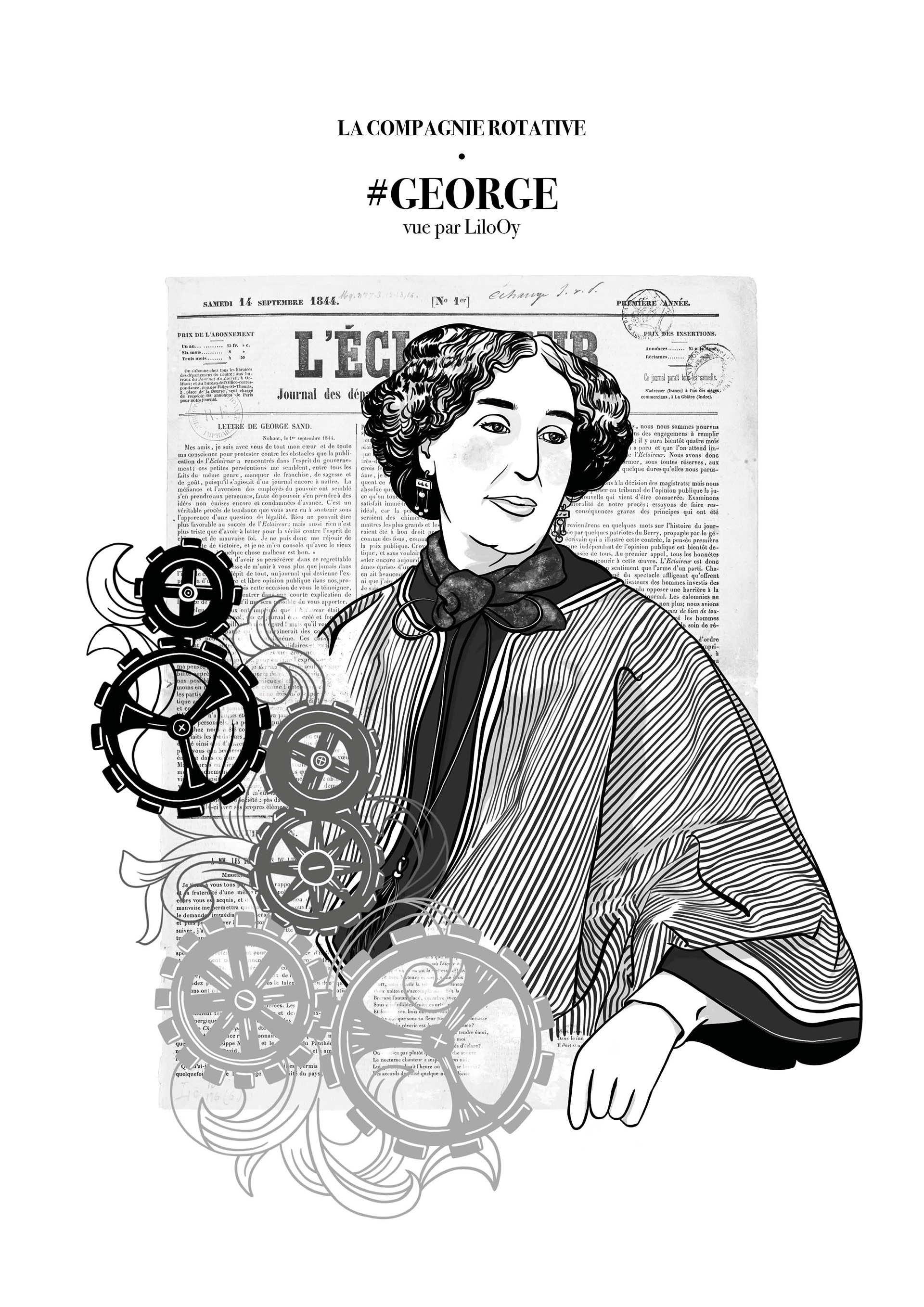#GEORGE • Commande professionnelle • Illustration numérique