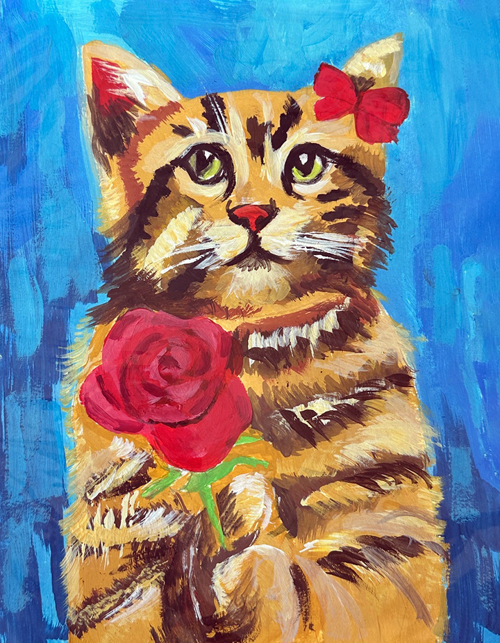 The Rose Cat