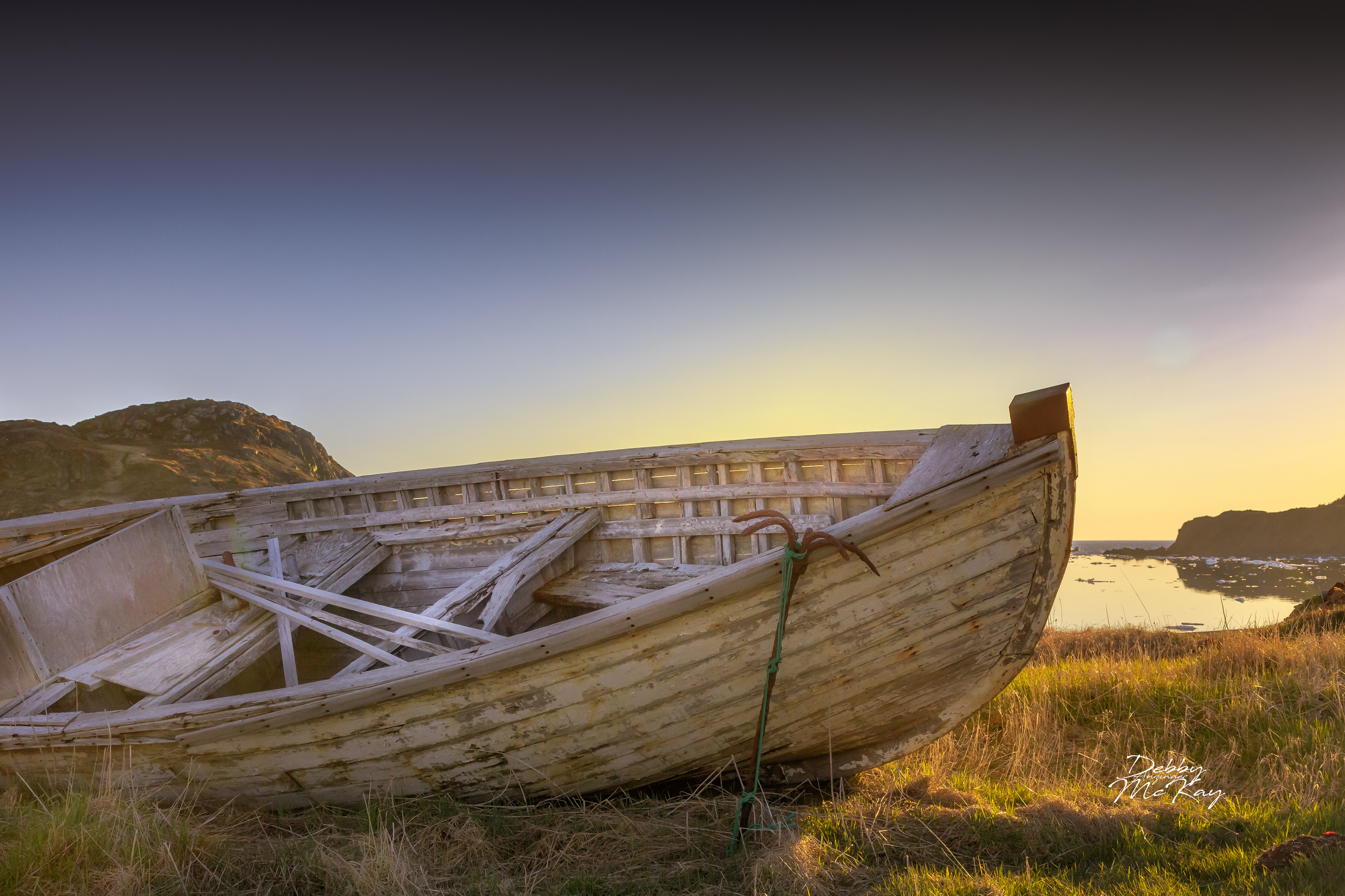 Abandoned Fishing Vessel