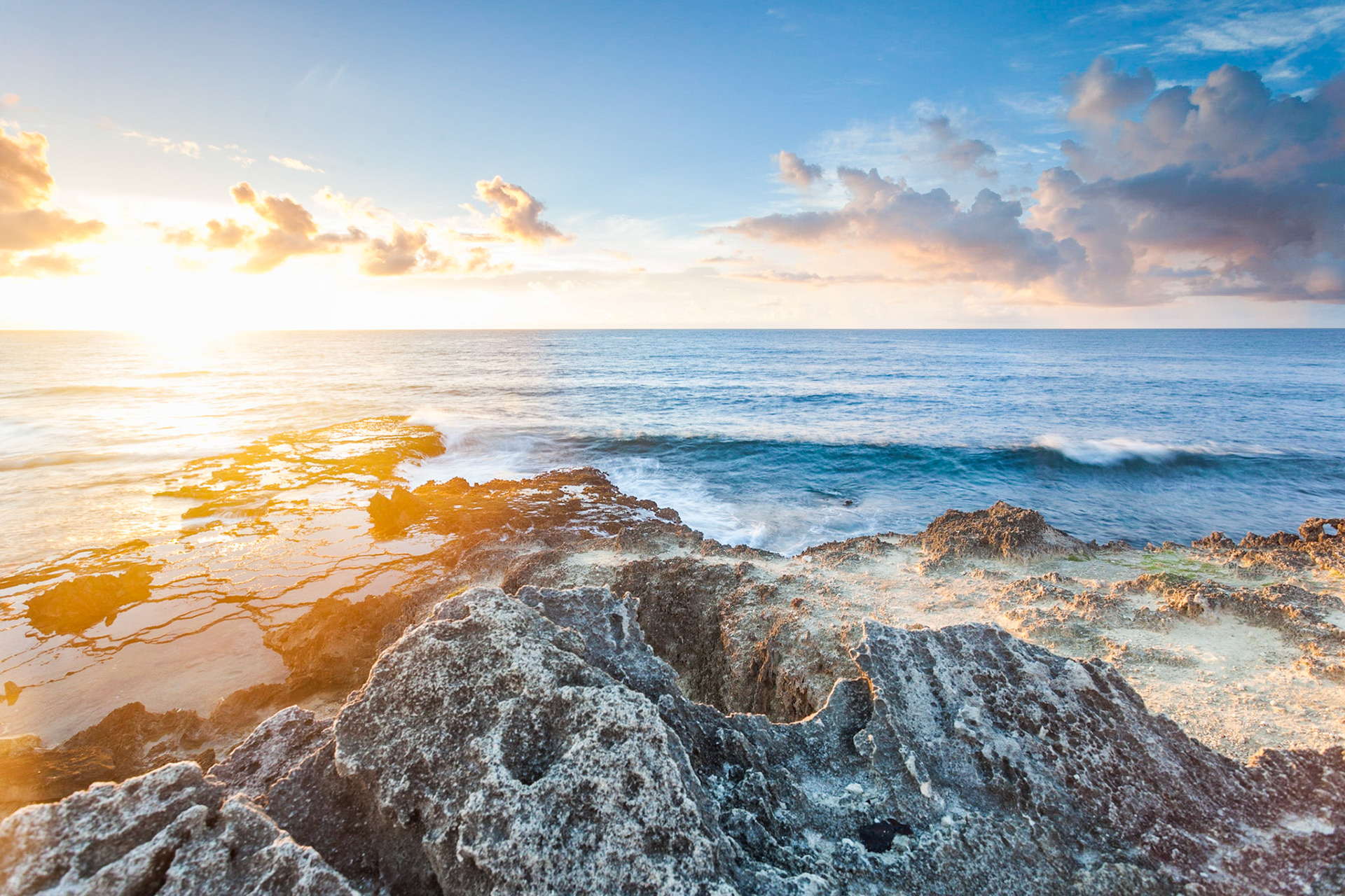 Mauritius - Sonnenaufgang auf Île aux Fouquets