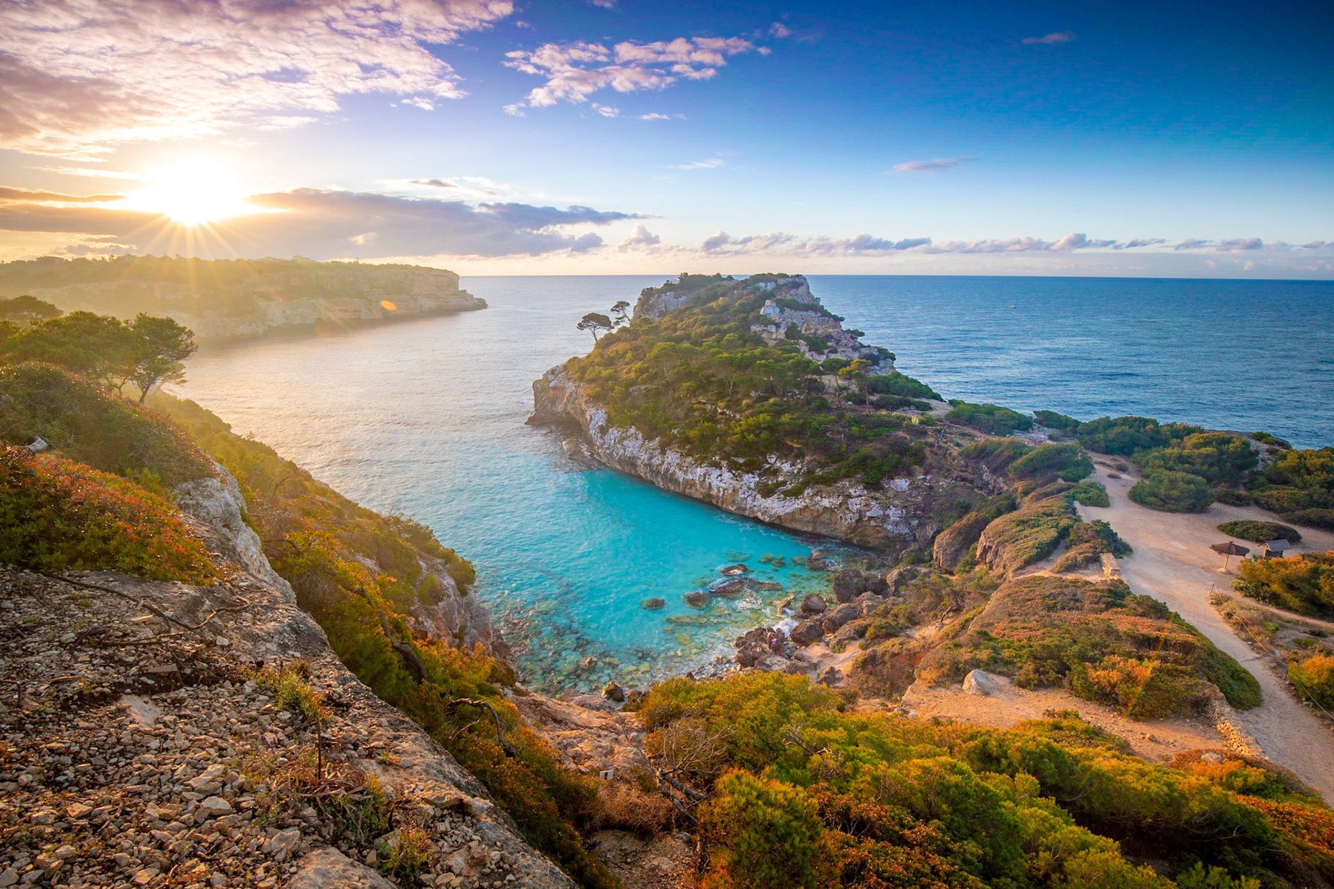 Mallorca - Cala del moro zum Sonnenaufgang