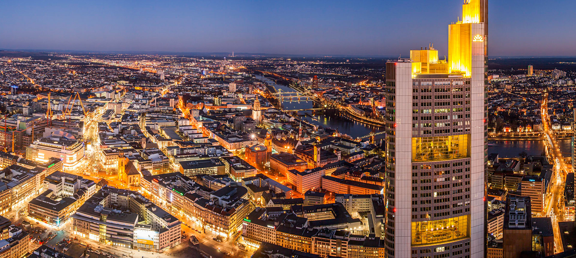 Frankfurt - Blick vom Maintower