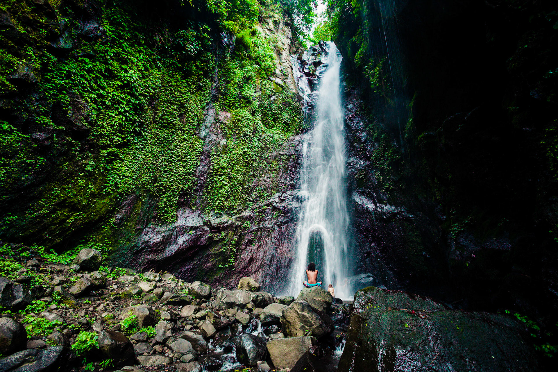 Bali - Wasserfall im Norden