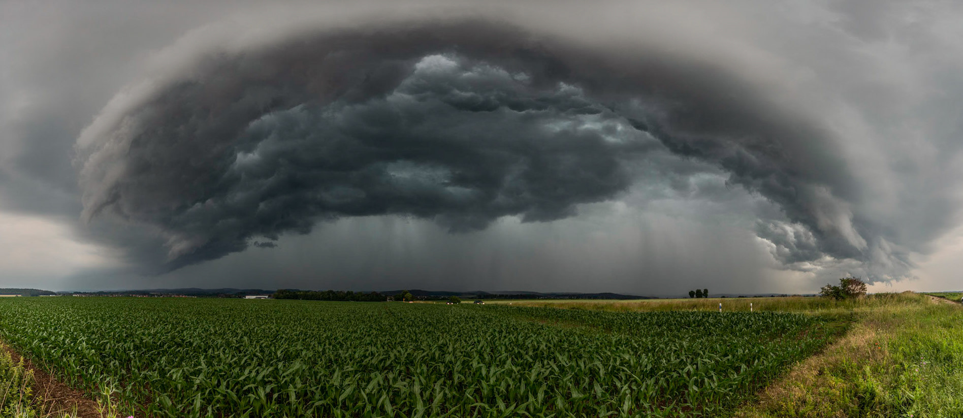 Gewitter am 17.06.2020 bei Hungen