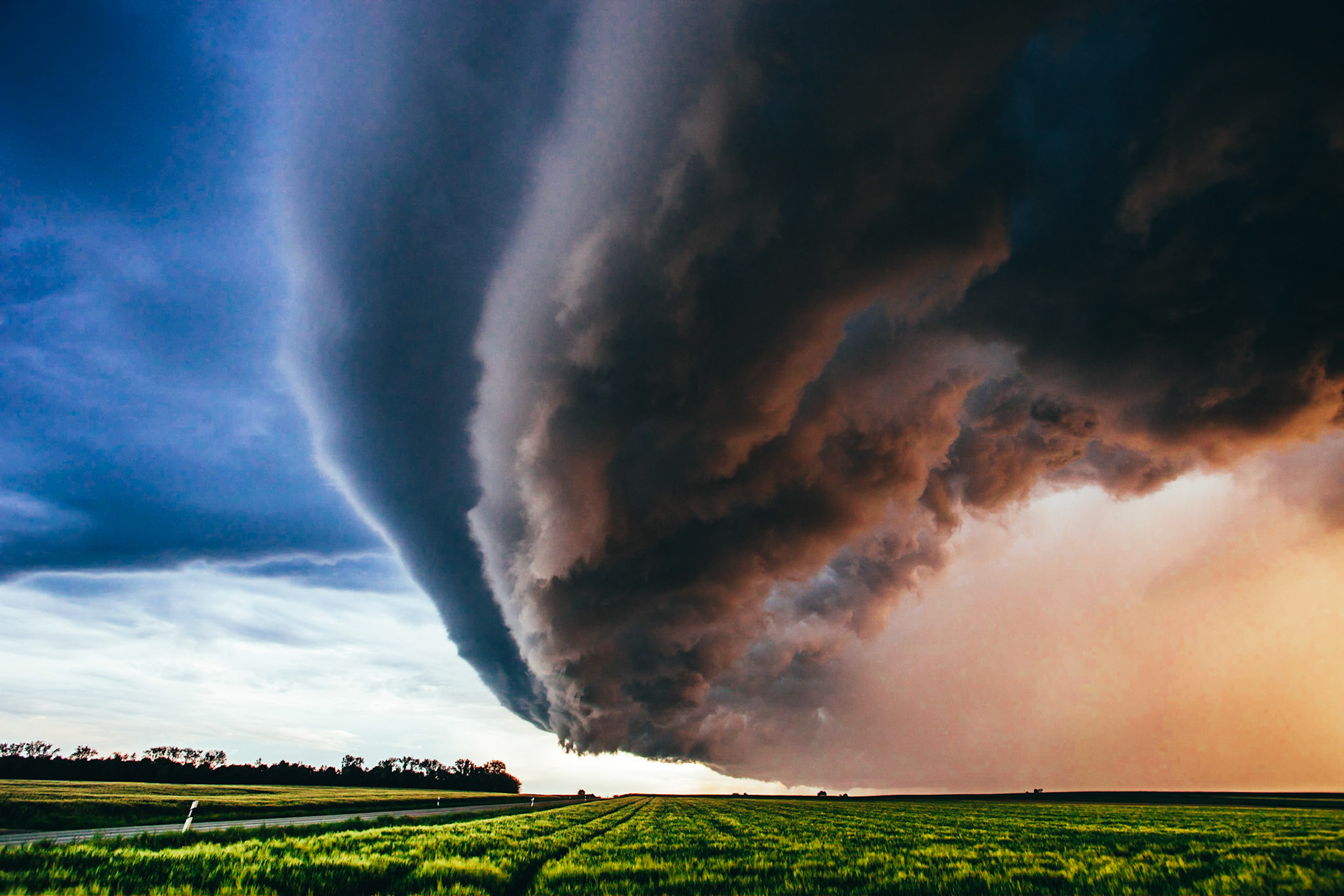 Gewitter am 14.05.2017 bei Hungen