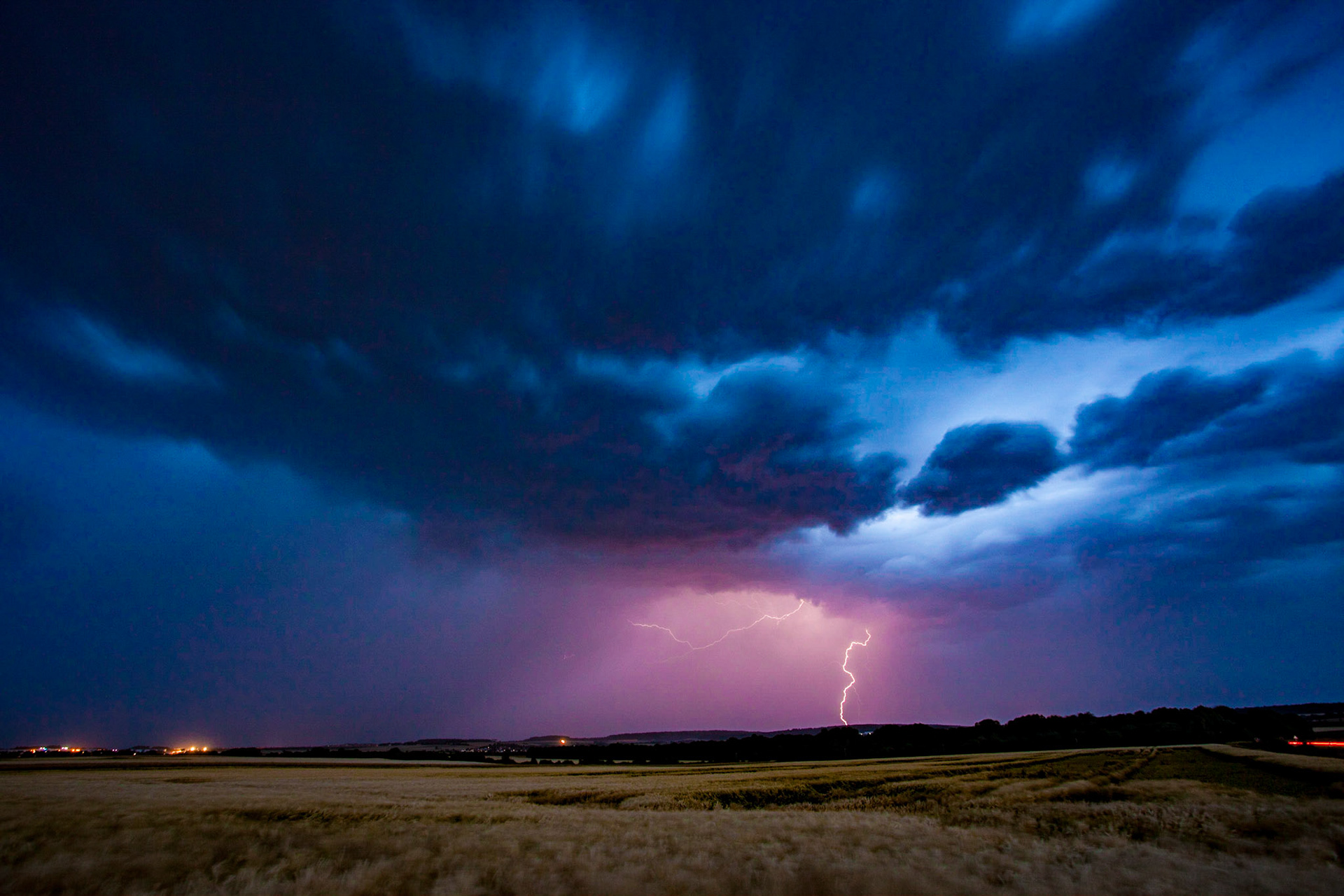 Gewitter am 06.07.2014 bei Hungen