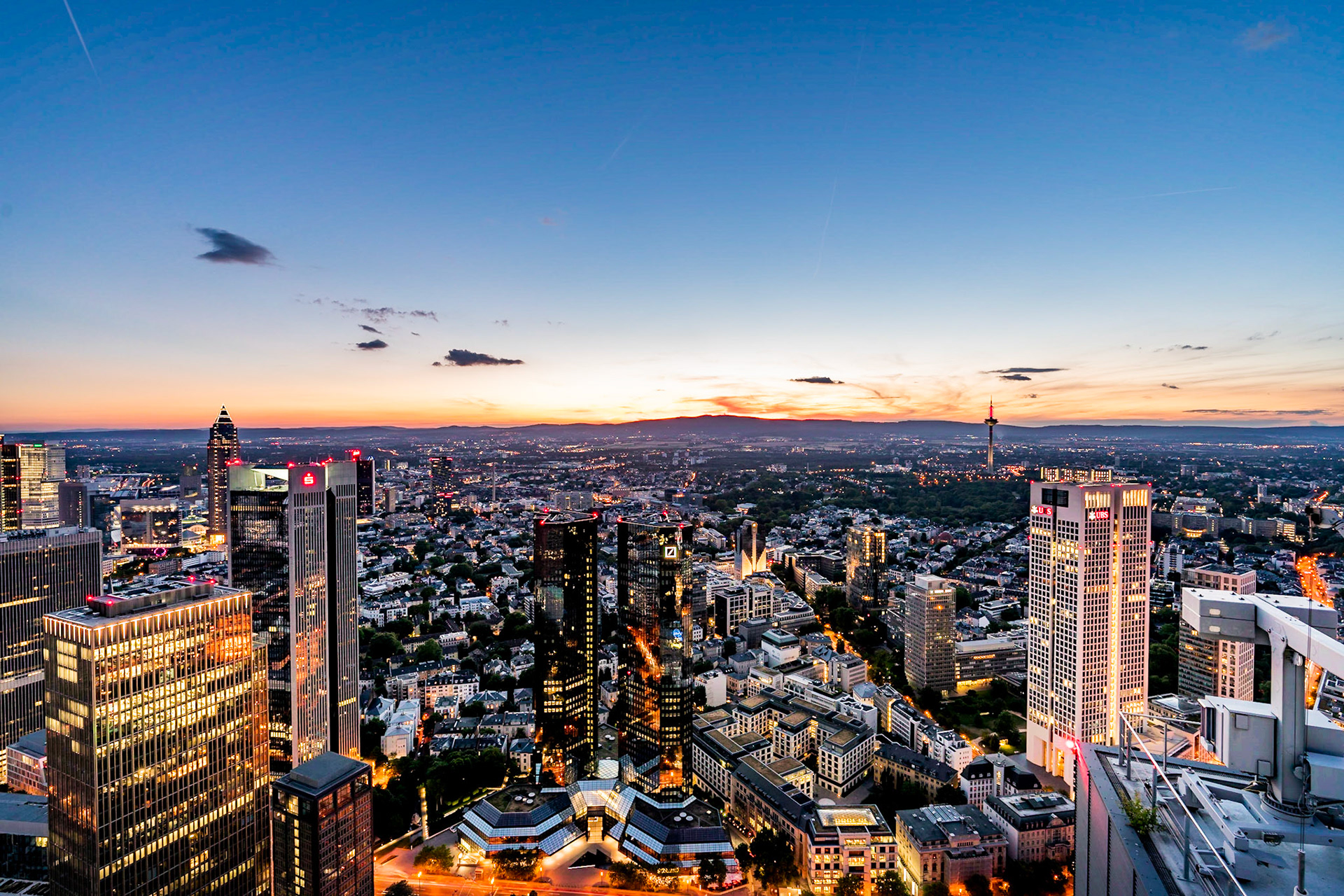 Frankfurt - Blick vom Maintower